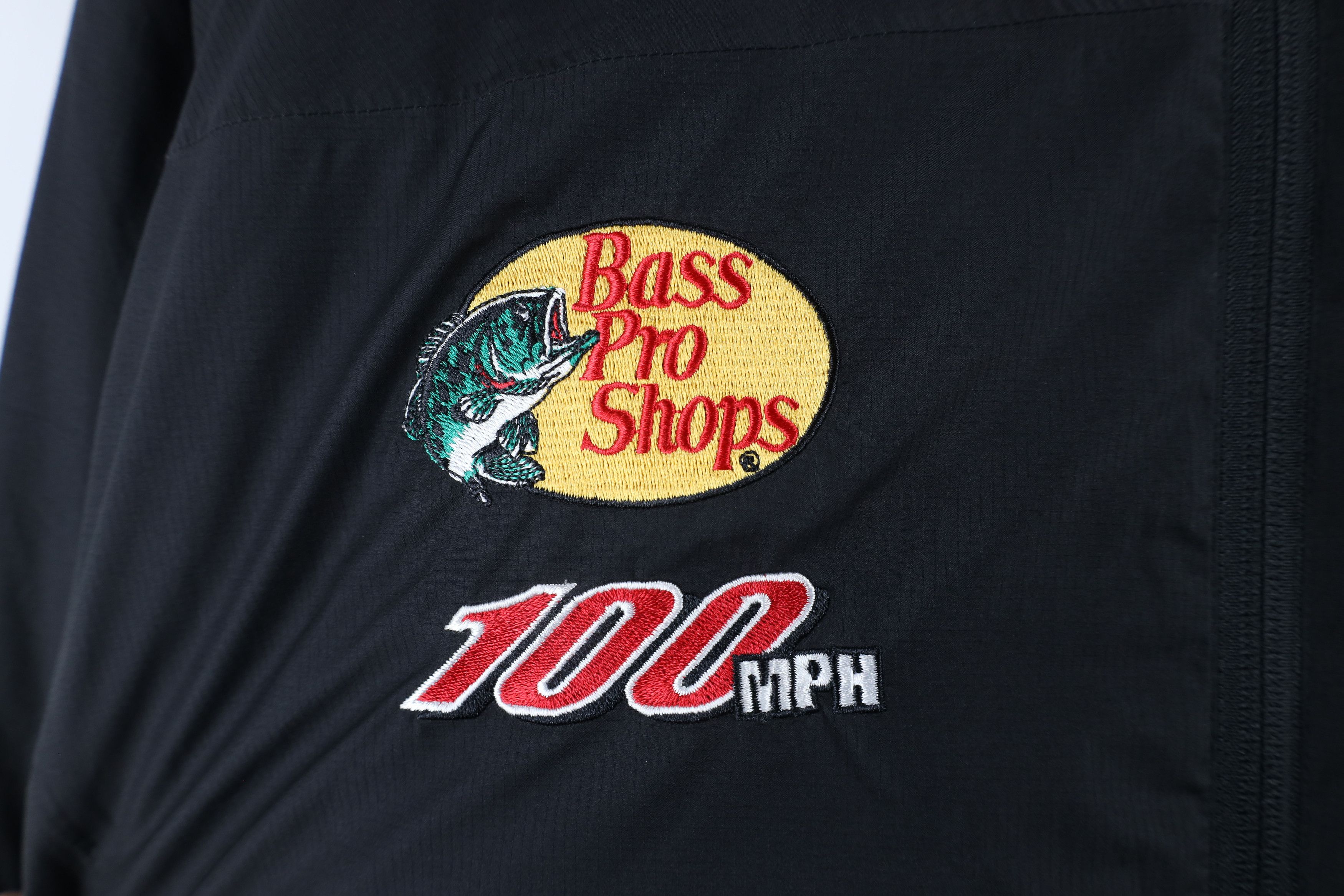 Vintage Bass Pro Shops Gore Windstopper Full Zip Puffer Jacket Black Size US XL / EU 56 / 4 - 4 Thumbnail