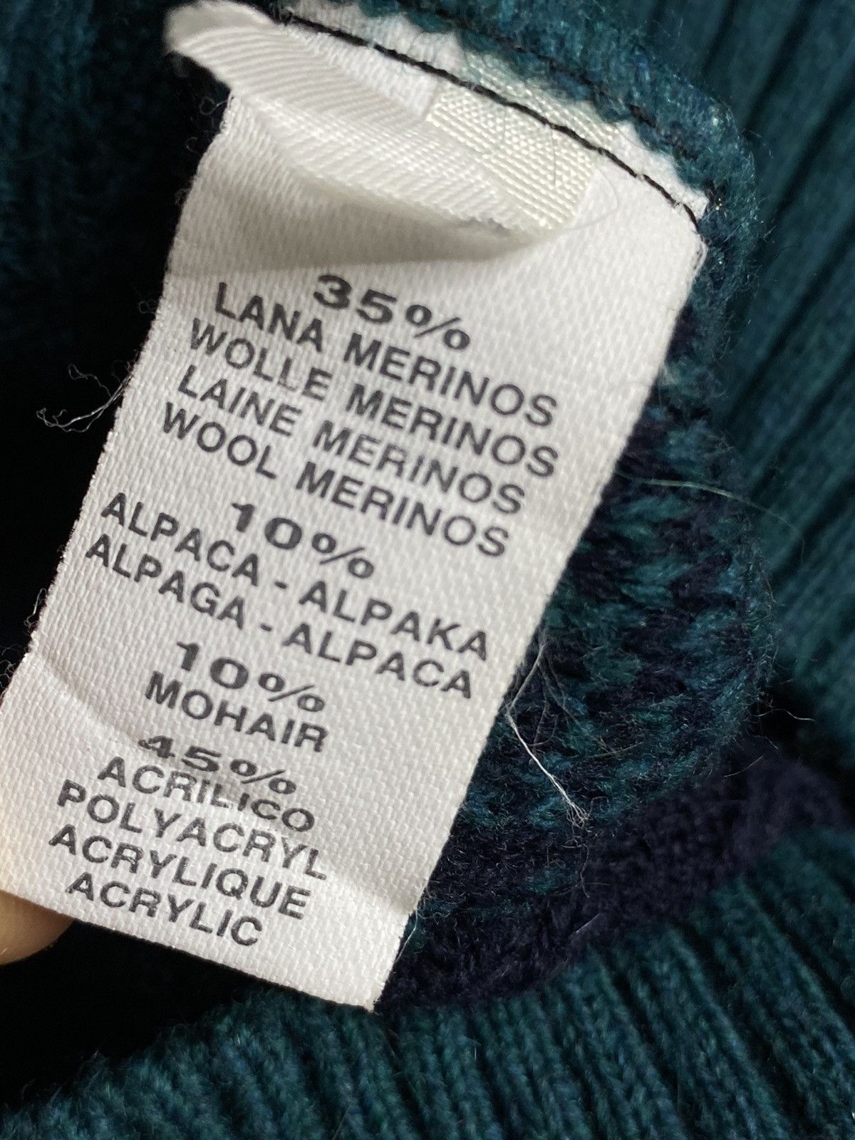Vintage Vintage Knit Sweater Monte Carlo Wool Polyacryl Streetwear Size US M / EU 48-50 / 2 - 6 Thumbnail