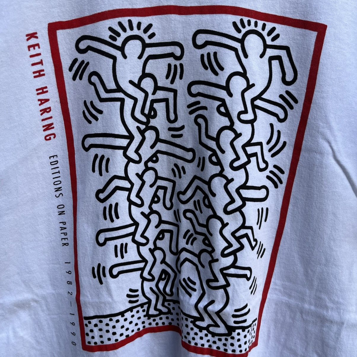 Keith Haring Vintage 90s KEITH HARING pop art tee popshop Size US M / EU 48-50 / 2 - 3 Thumbnail