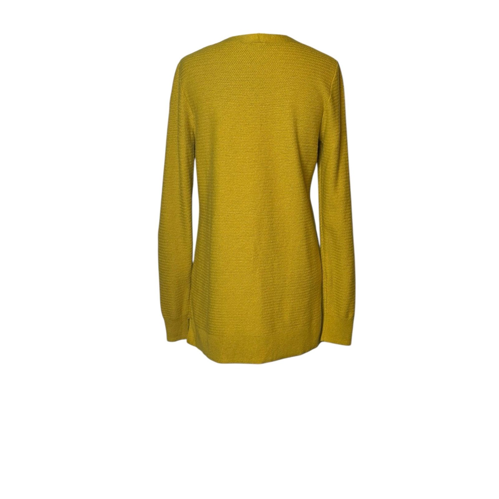 Gap Gap yellow long sleeves sweater v neck size Small Size S / US 4 / IT 40 - 8 Thumbnail