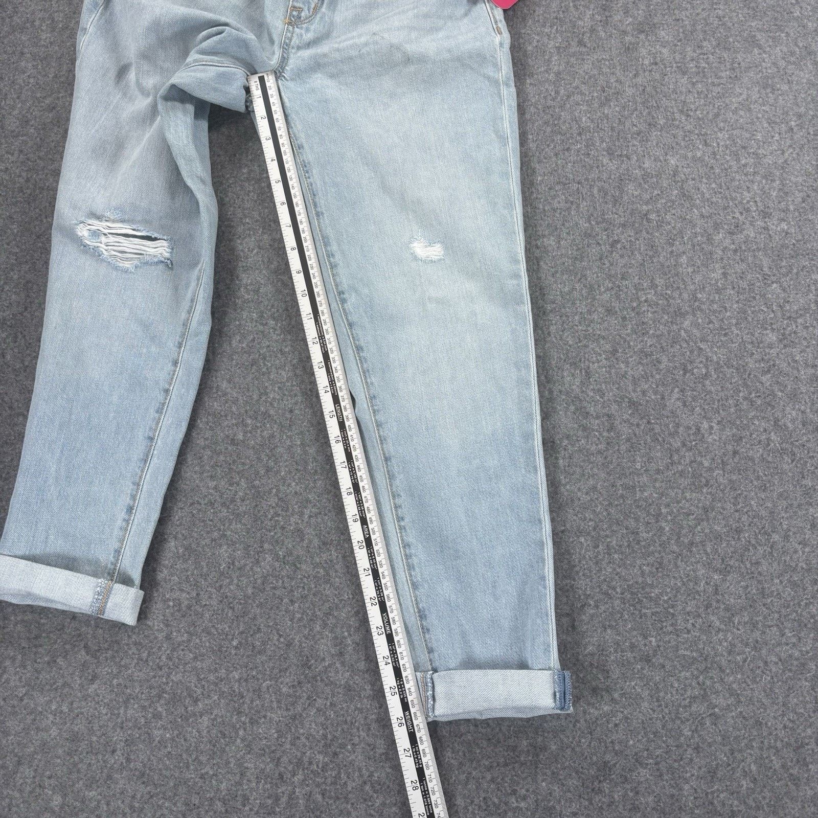 Other Isabel Maternity Boyfriend Crossover Jeans Blue 99K5K9 Sz 00 Size 24" / US 00 / IT 34 - 8 Thumbnail