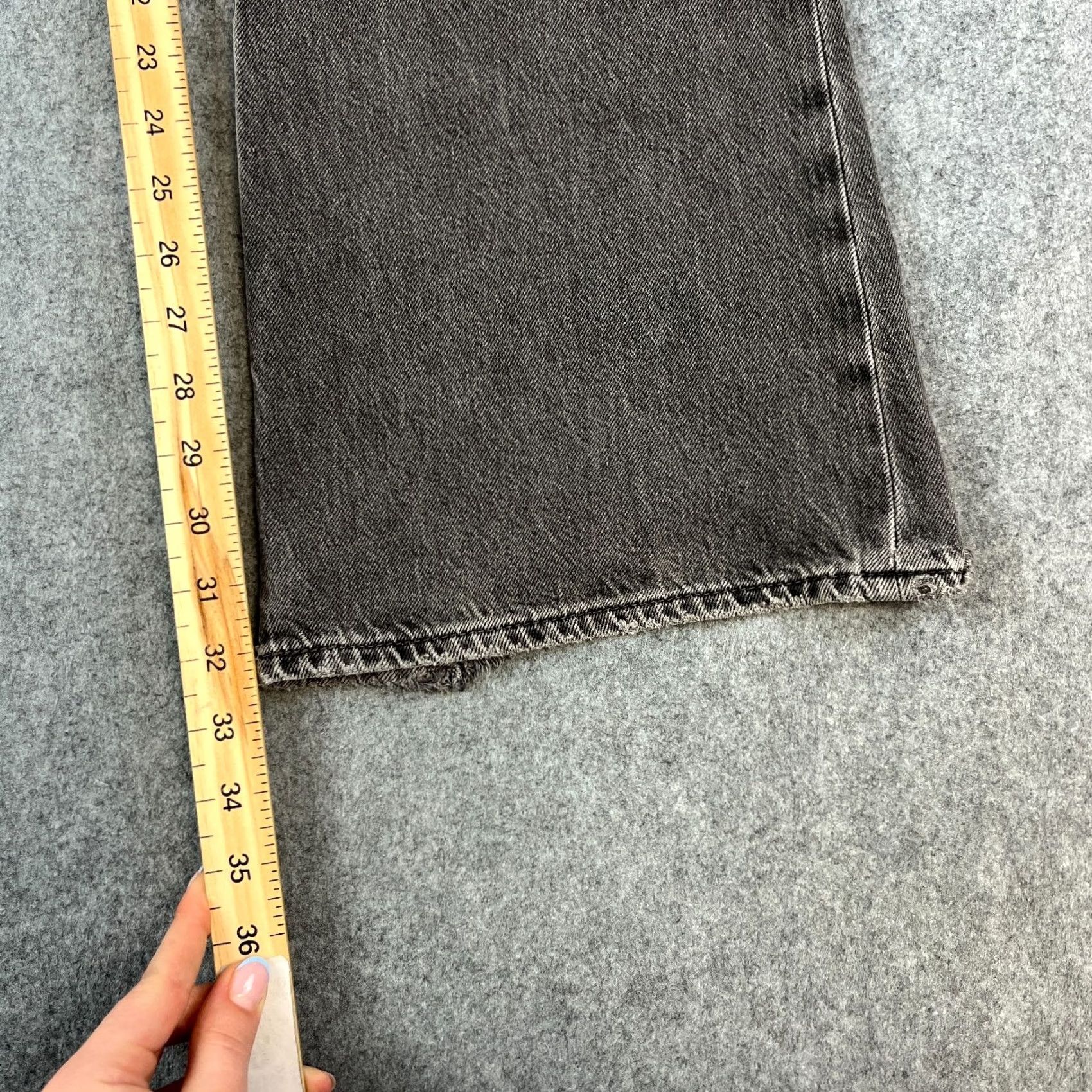 Levi's Levi's Womens Jeans Bootcut Grey 26 32 High Waist 70s Style Denim Cotton Lyocell Slimming 5-Pocket Regular Size 28" / US 6 / IT 42 - 4 Thumbnail