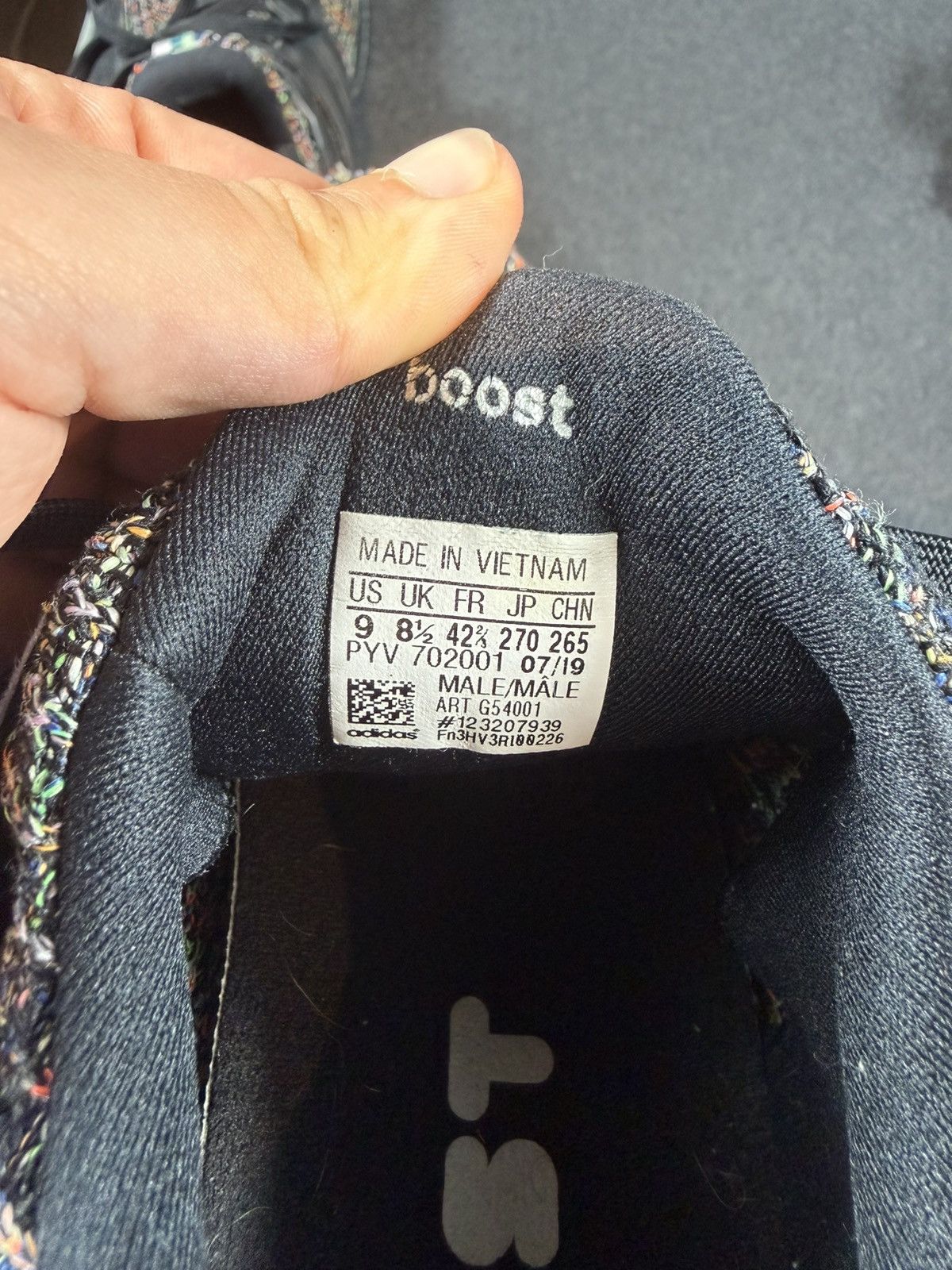 Adidas Adidas Ultraboost 3.0 Multicolor Static Black G54001 Size US 9 / EU 42 - 8 Thumbnail