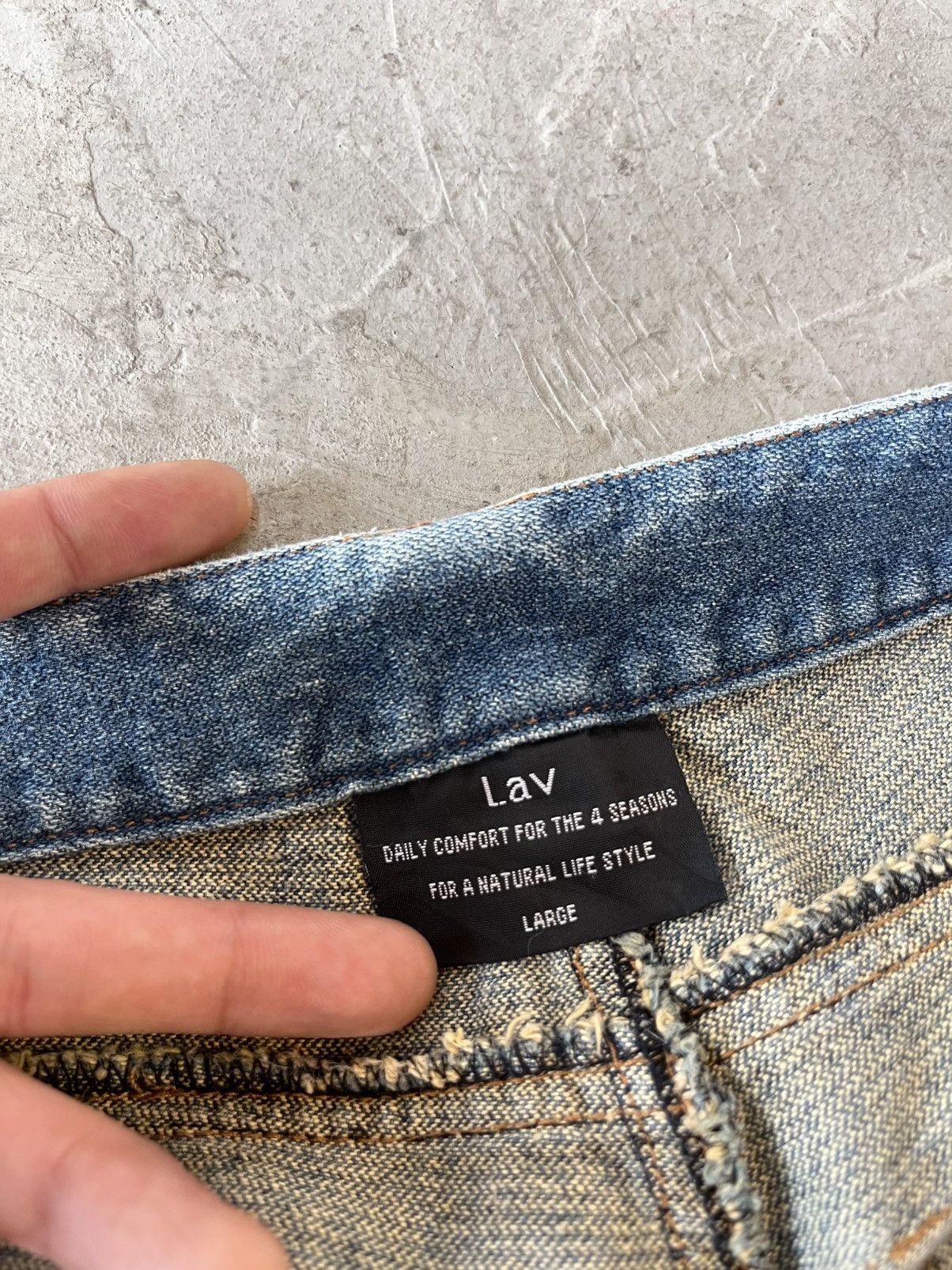 Japanese Brand LAV cargo flared leg jeans with style LGB,if six was nine Size US 32 / EU 48 - 10 Thumbnail