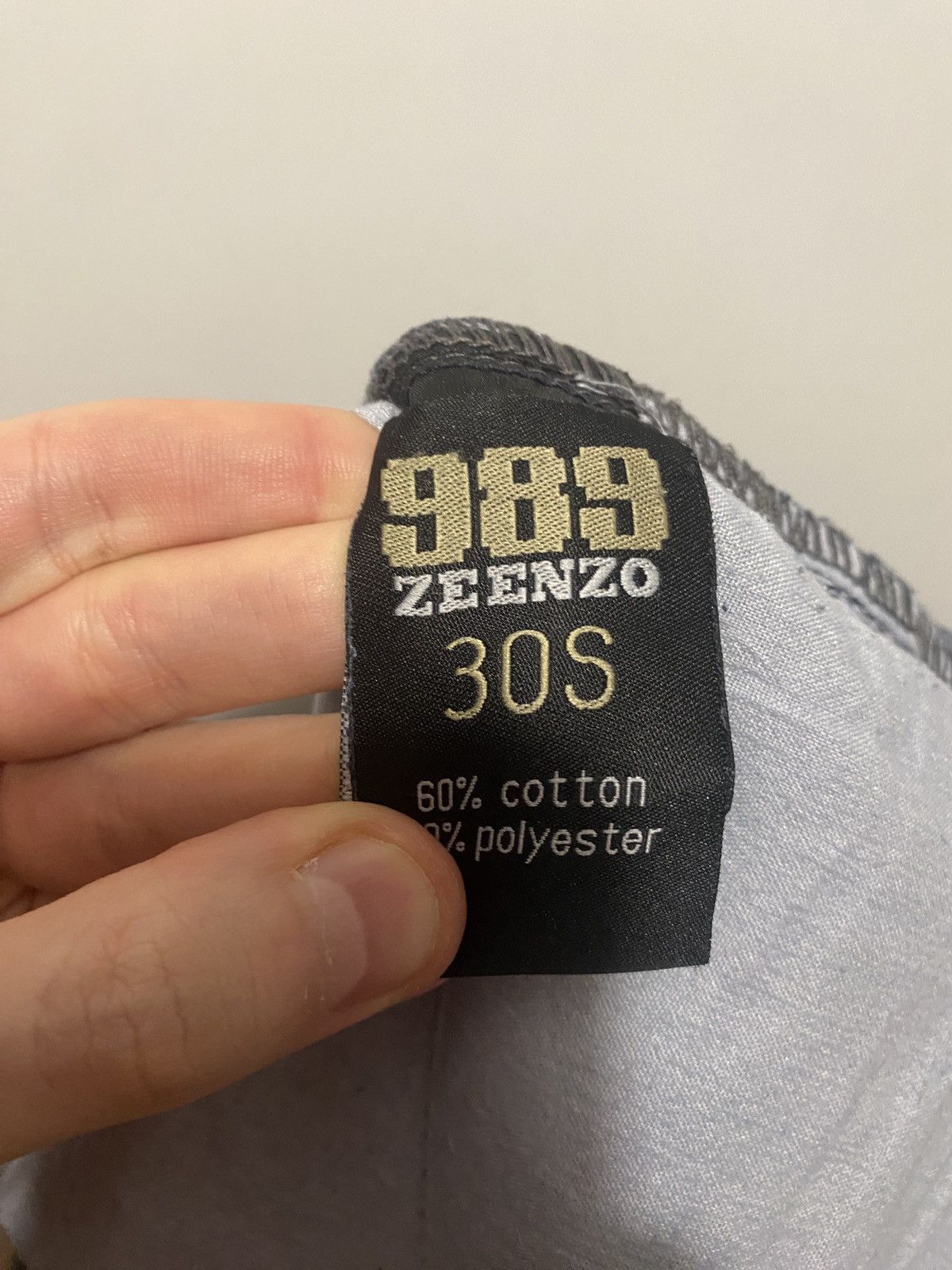 Vintage Ze enzo vintage drill y 2k big logo on ass trousers Size US 30 / EU 46 - 2 Thumbnail