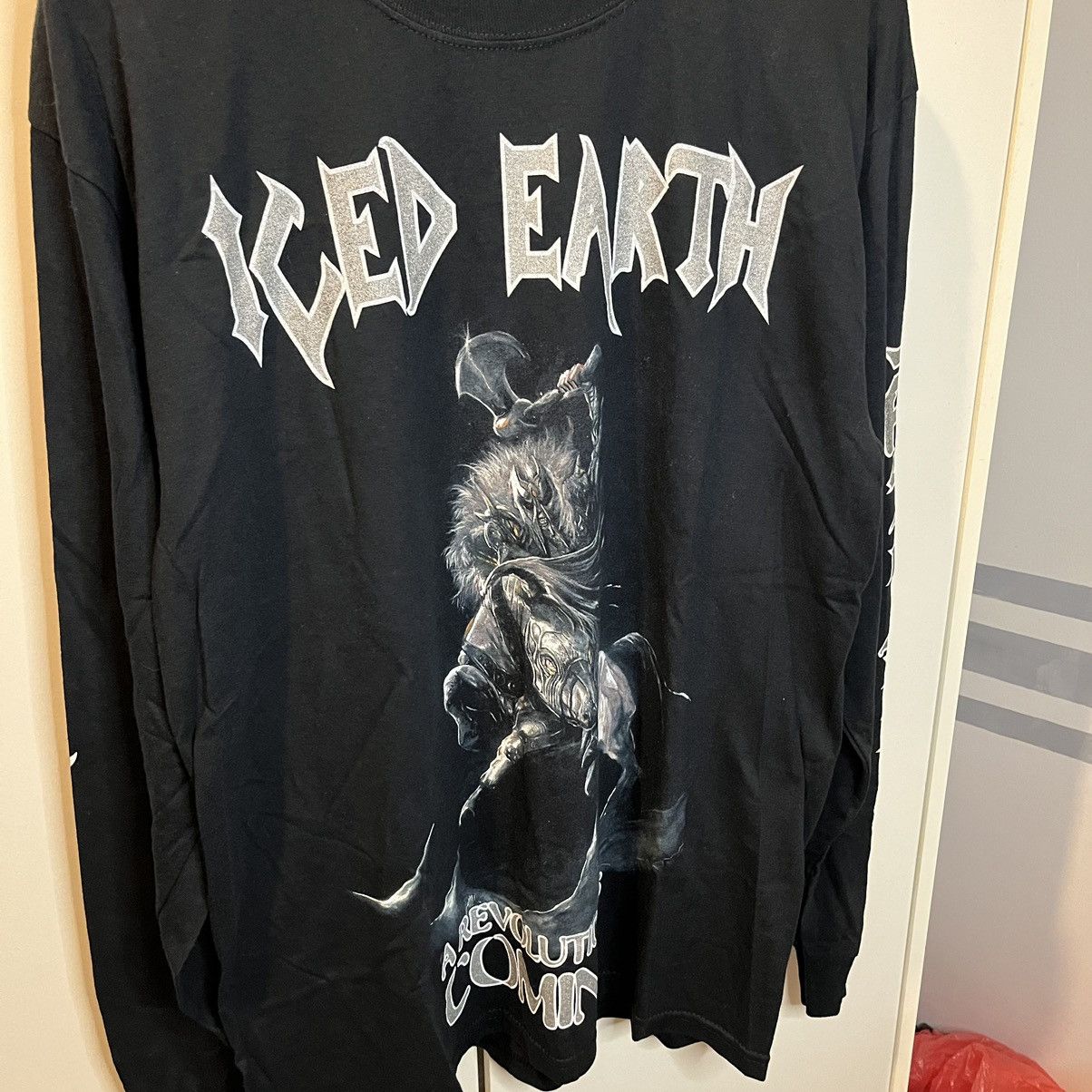 Band Tees Vintage 00's Iced Earth Heavy Metal Band Shirt Size US L / EU 52-54 / 3 - 2 Thumbnail
