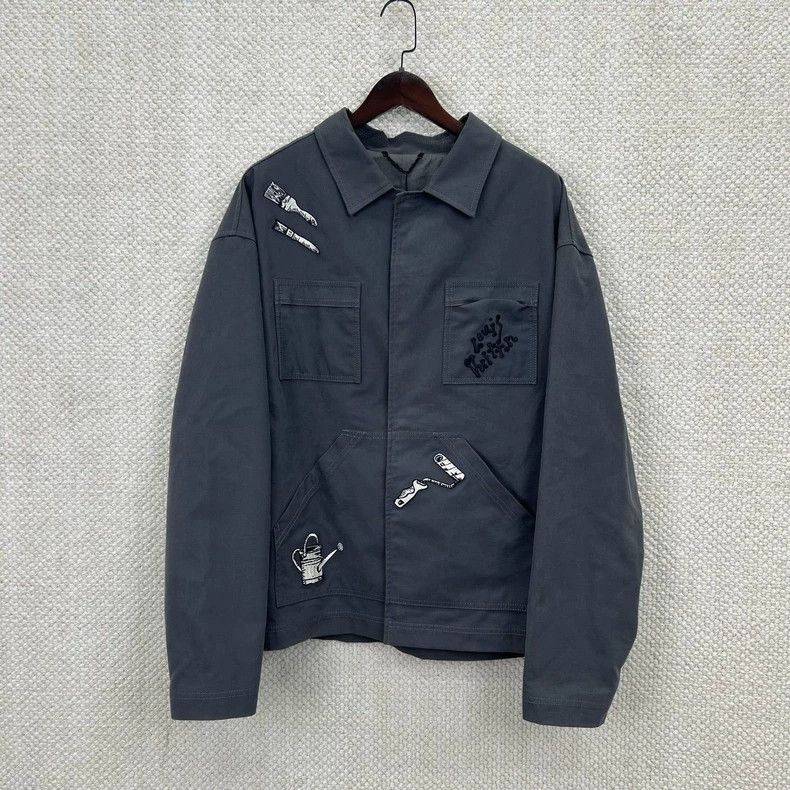 Louis Vuitton Louis Vuitton Grey overalls jacket Size US L / EU 52-54 / 3 - 1 Thumbnail
