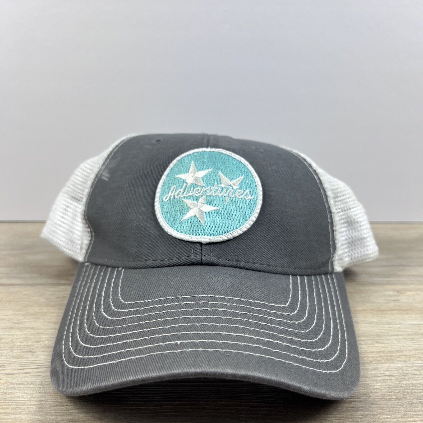 Other Adventures Hat Adventure Snapback Hat Gray Adjustable Hat Ad Size ONE SIZE - 6 Thumbnail