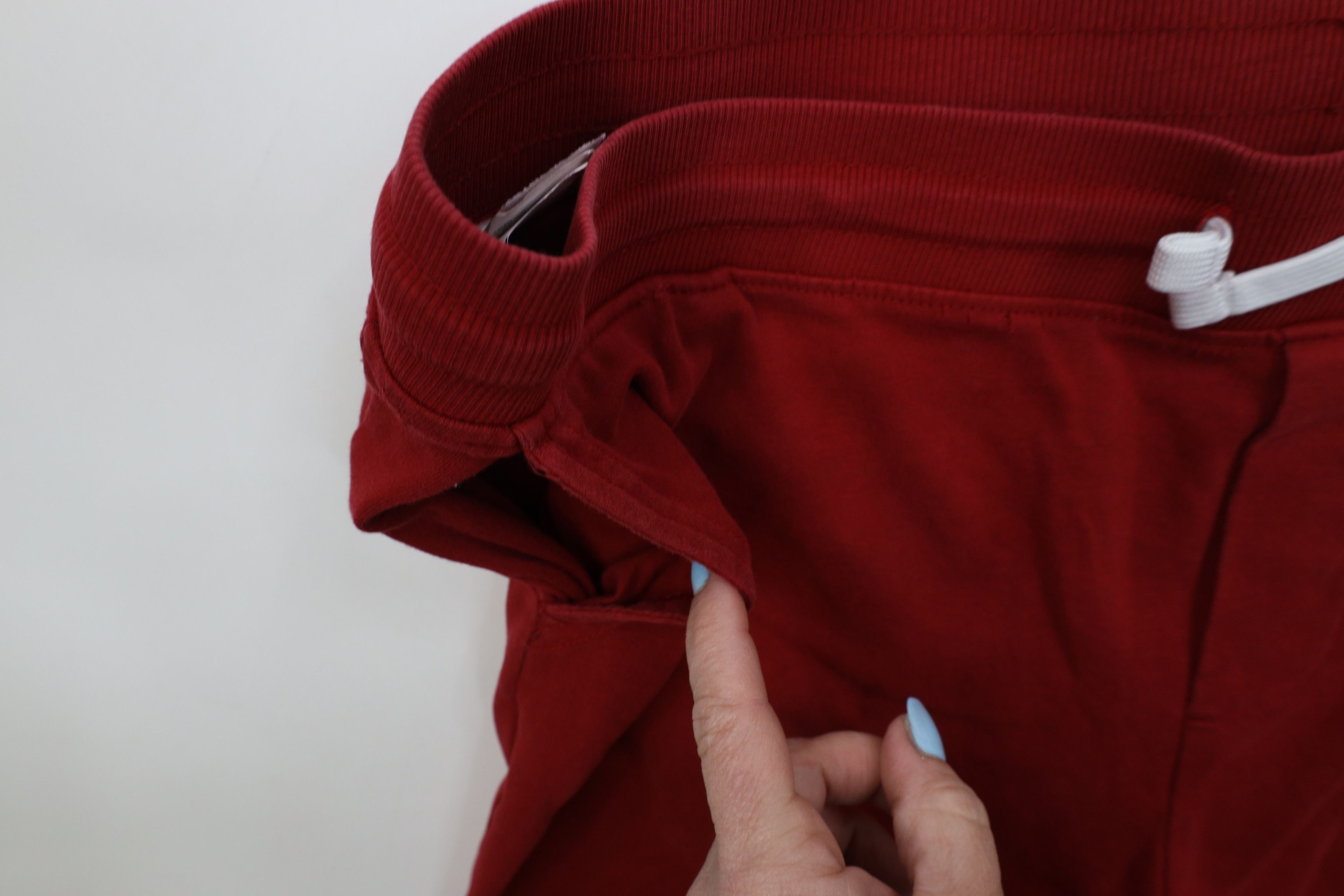 Polo Ralph Lauren Vintage Y2K Ralph Lauren Above Knee Knit Shorts Red Size US 38 / EU 54 - 8 Thumbnail
