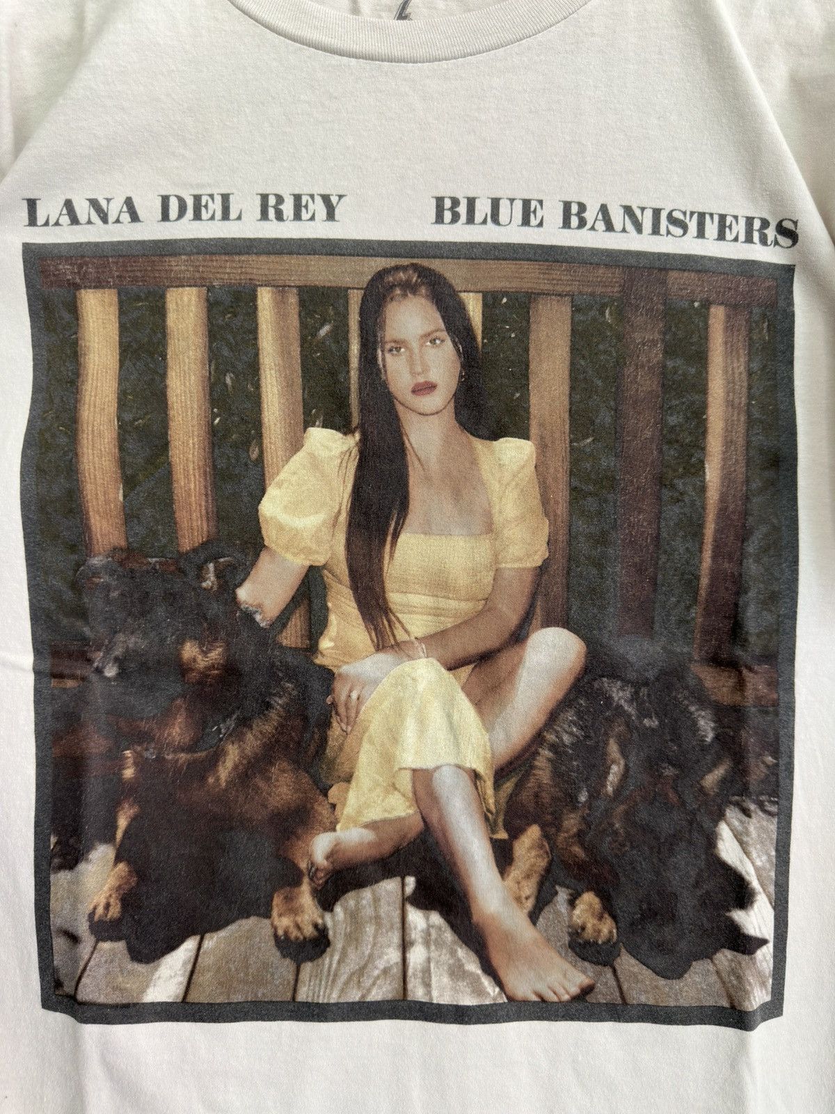 Band Tees Lana Del Rey Blue Banisters T Shirt Size US L / EU 52-54 / 3 - 2 Thumbnail