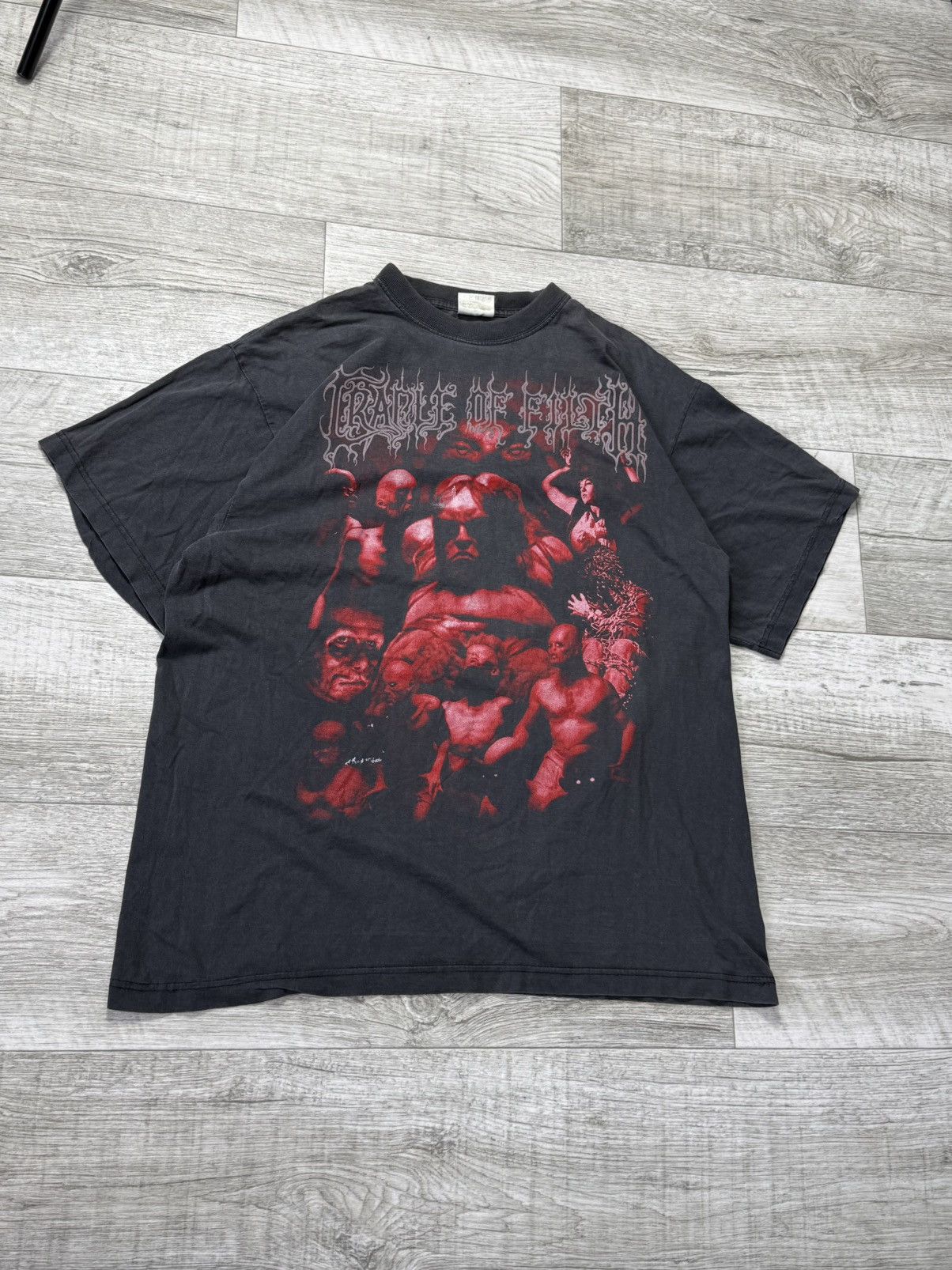 Band Tees Cradle of Filth - Vintage 1999 "From Cradle To Enslave Size US XL / EU 56 / 4 - 1 Thumbnail