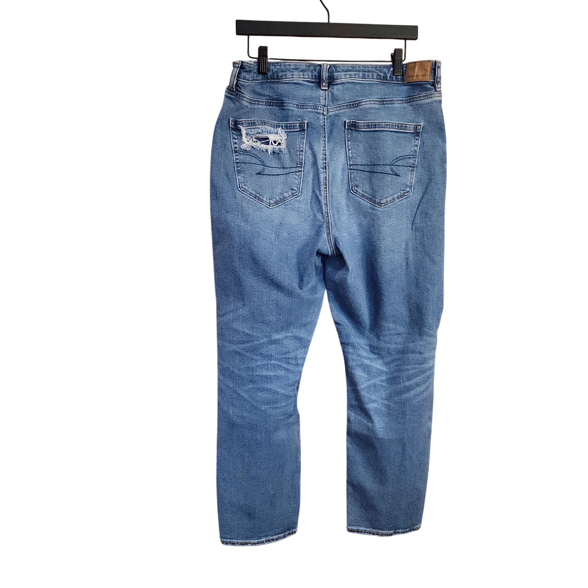 American Eagle Outfitters American Eagle Outfitters women's ripped mom jeans Womens s Size 36" / US 14 / IT 50 - 2 Thumbnail