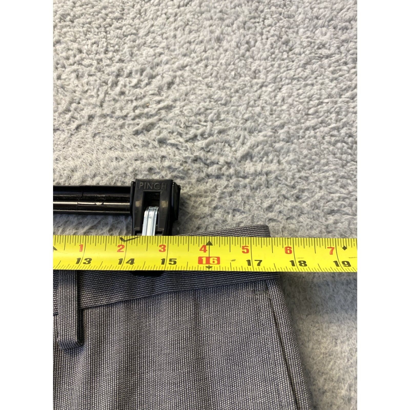 Banana Republic Banana Republic Men’s Dress Pants 34x34 Slim Fit Chino Gray Business Casual 138-8 Size US 34 / EU 50 - 3 Thumbnail