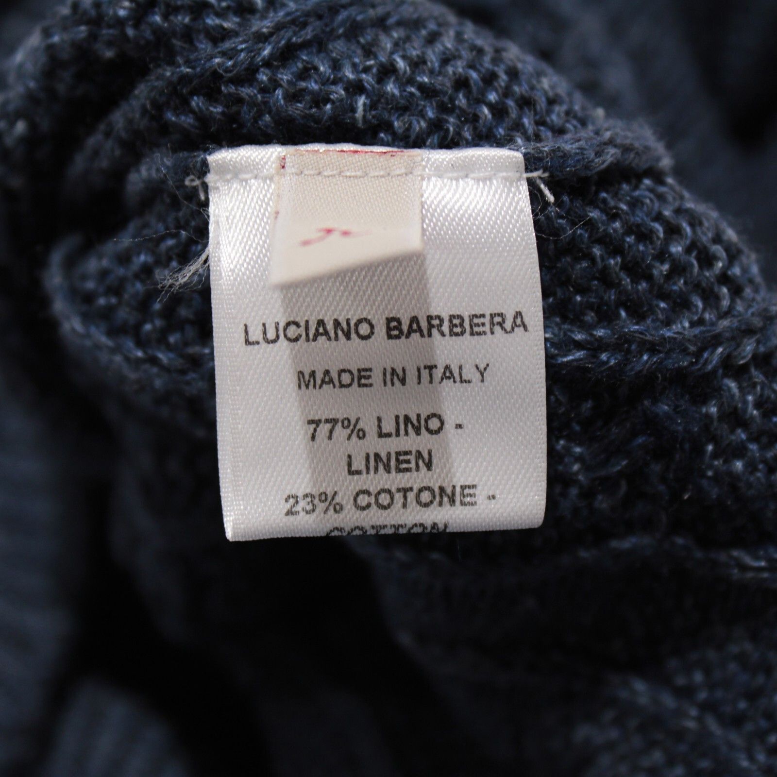 Luciano Barbera Luciano Barbera Sweater Size US M in Blue Size US M / EU 48-50 / 2 - 9 Thumbnail