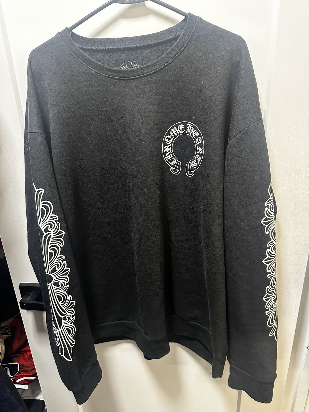 Chrome Hearts Chrome Hearts Horseshoe Long sleeve Tee | Grailed