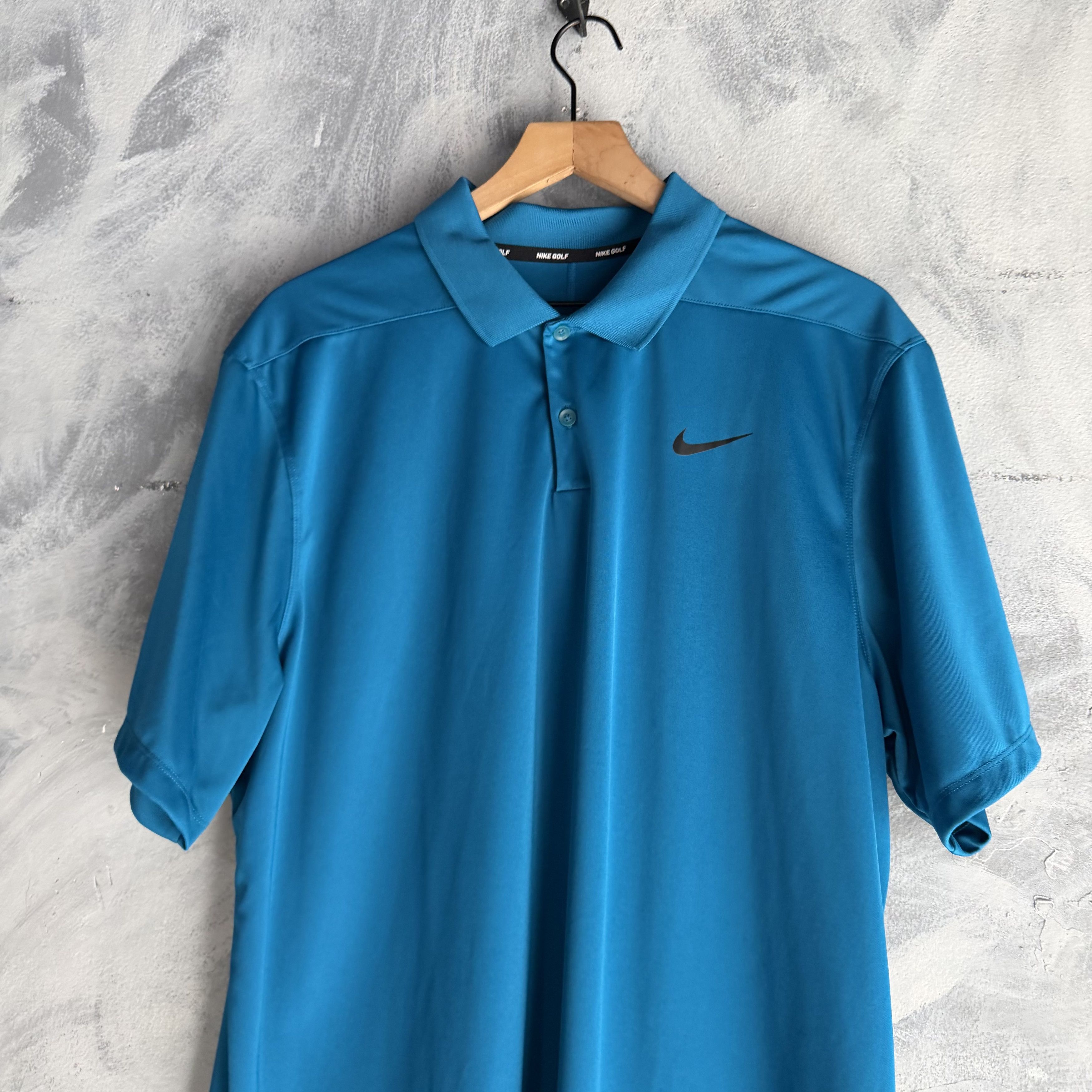 Nike Nike Dri Fit Mens XL Navy Blue Golf Polo Shirt SL Perfomance Size US XL / EU 56 / 4 - 1 Thumbnail