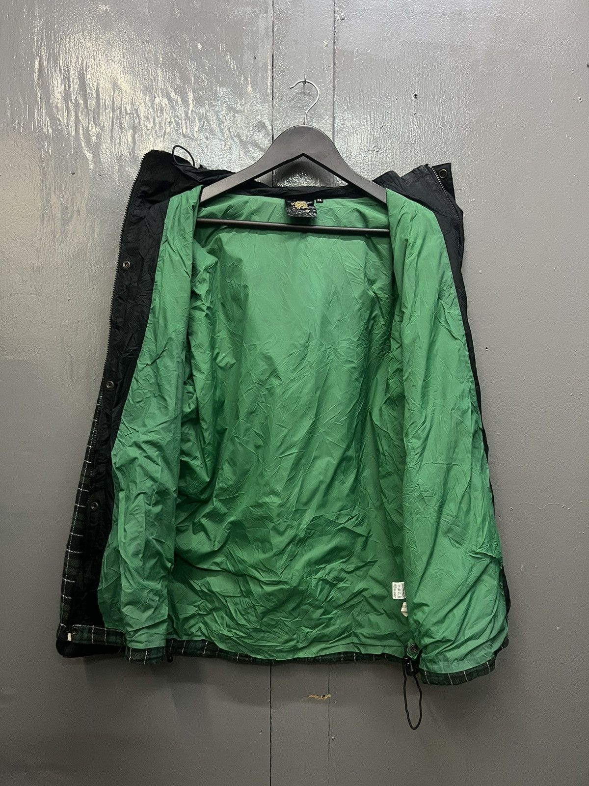 Japanese Brand Cotton Hoodie With Nylon Lining Jacket Size US XL / EU 56 / 4 - 5 Thumbnail
