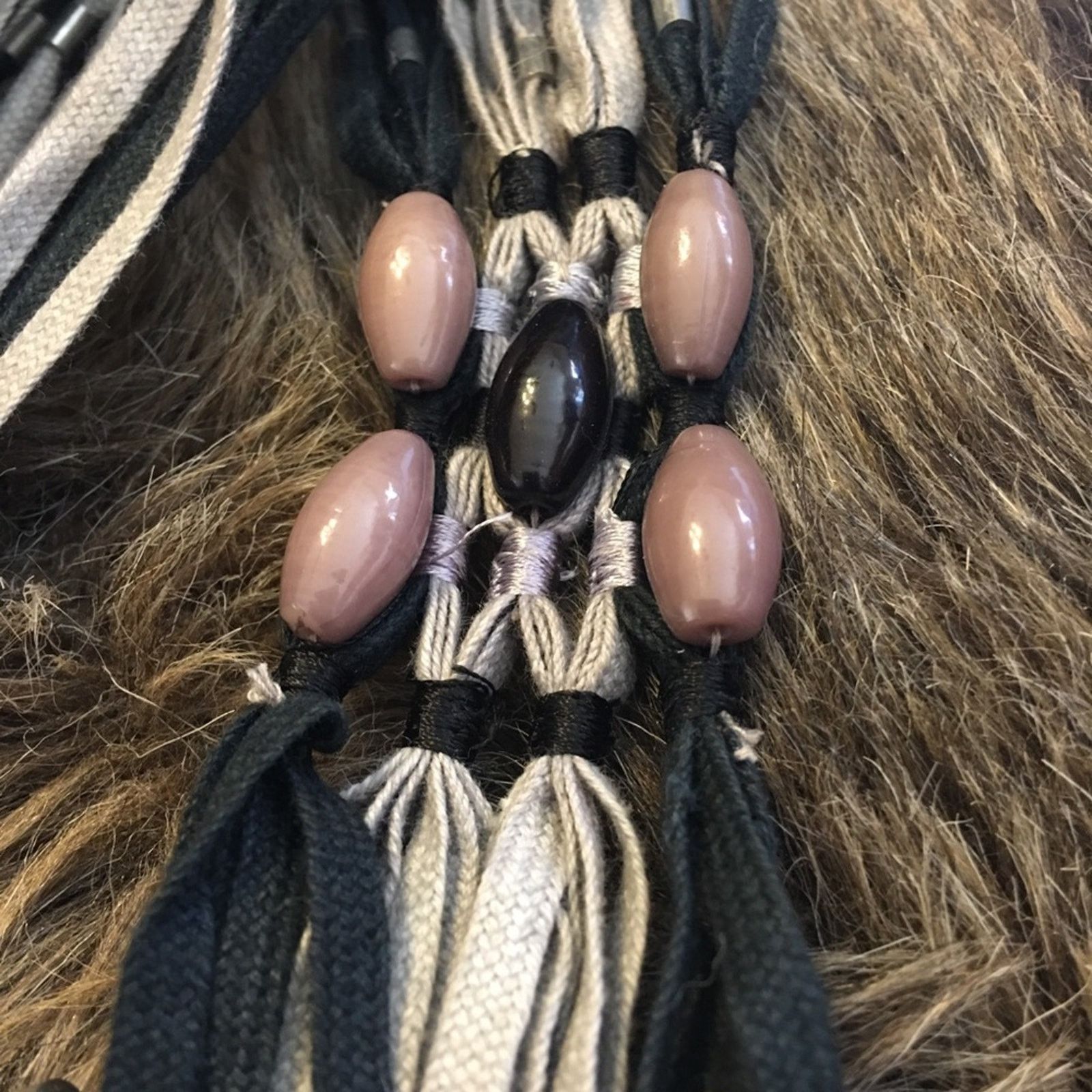 Jewelry Handmade shoestring lace beaded jewelry set Size ONE SIZE - 8 Thumbnail