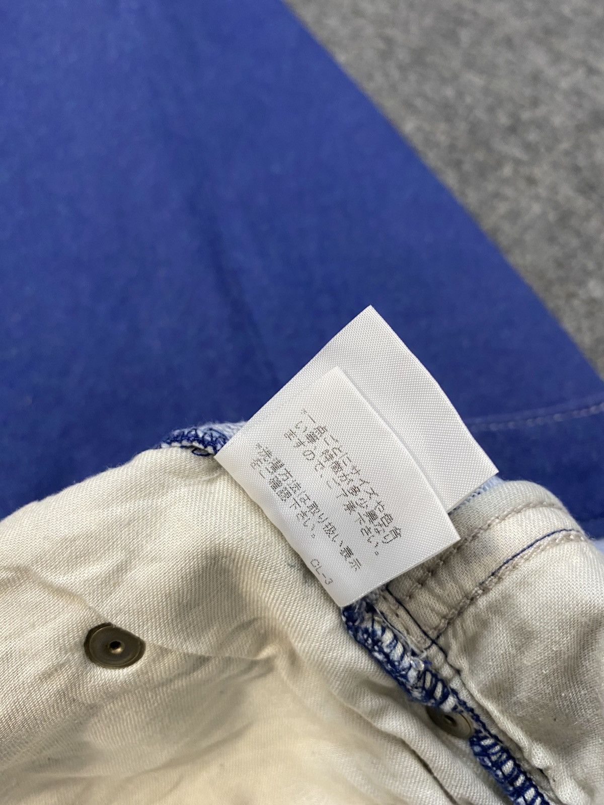 mercibeaucoup Mercibeaucoup Jevous Enprie Issey Miyake Denim Baggy Rise 32 Size 32" / US 10 / IT 46 - 12 Thumbnail