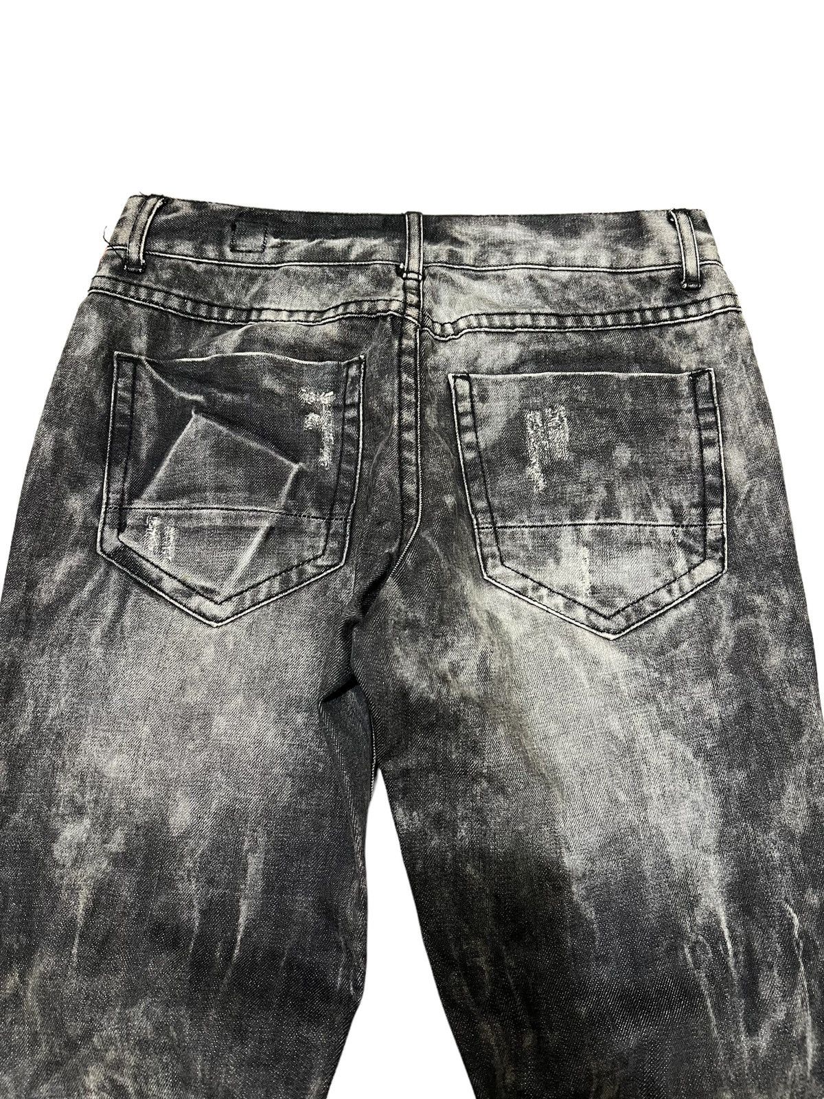 If Six Was Nine × Japanese Brand × Le Grande Bleu (L.G.B.) Semantic design acid wash jeans Size US 29 - 5 Thumbnail