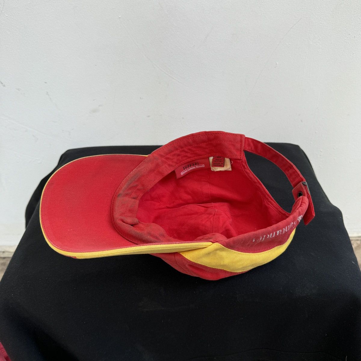 Ferrari Vintage Ferrari Racing Brandon Sunfaded Cap Size ONE SIZE - 3 Thumbnail