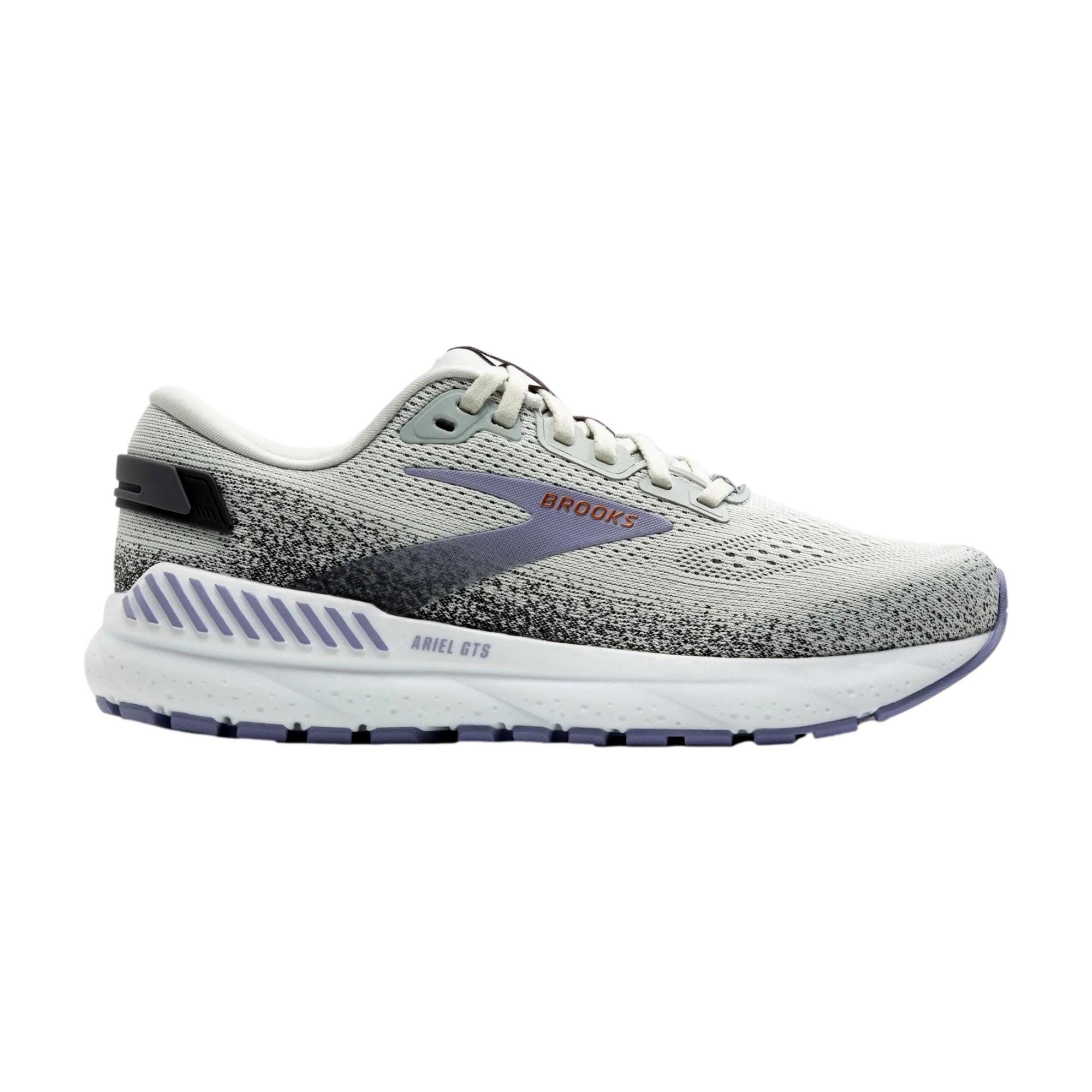 Brooks Ariel GTS 24 Mercury / Ebony / Sweet Lavender 120414 1B 080 Size US 8.5 / IT 38.5 - 1 Thumbnail