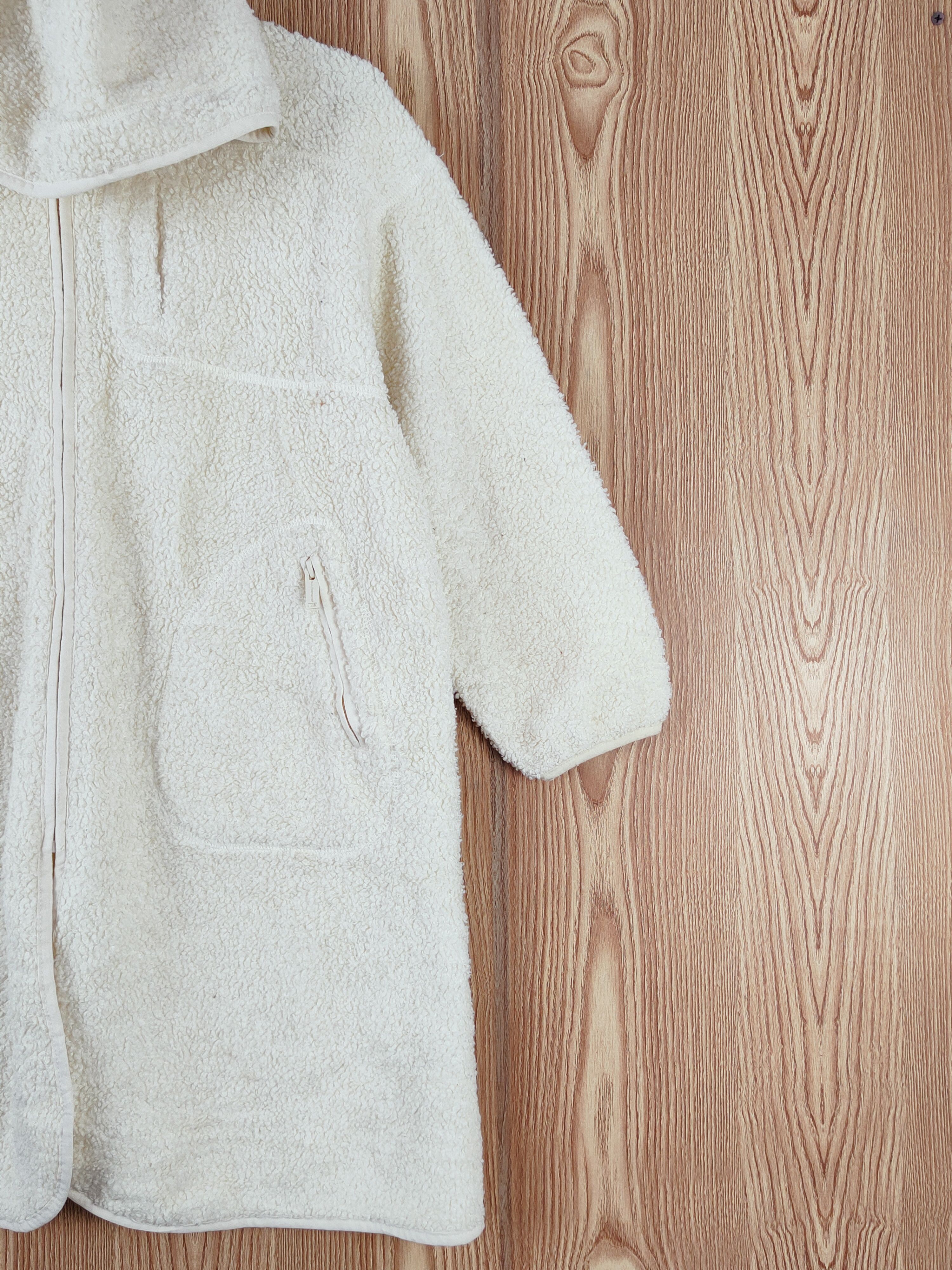 GU × Undercover GU ❌ Undercover Ivory Fur Hoodie Sweater COLLABORATION STUFF Size L / US 10 / IT 46 - 5 Thumbnail