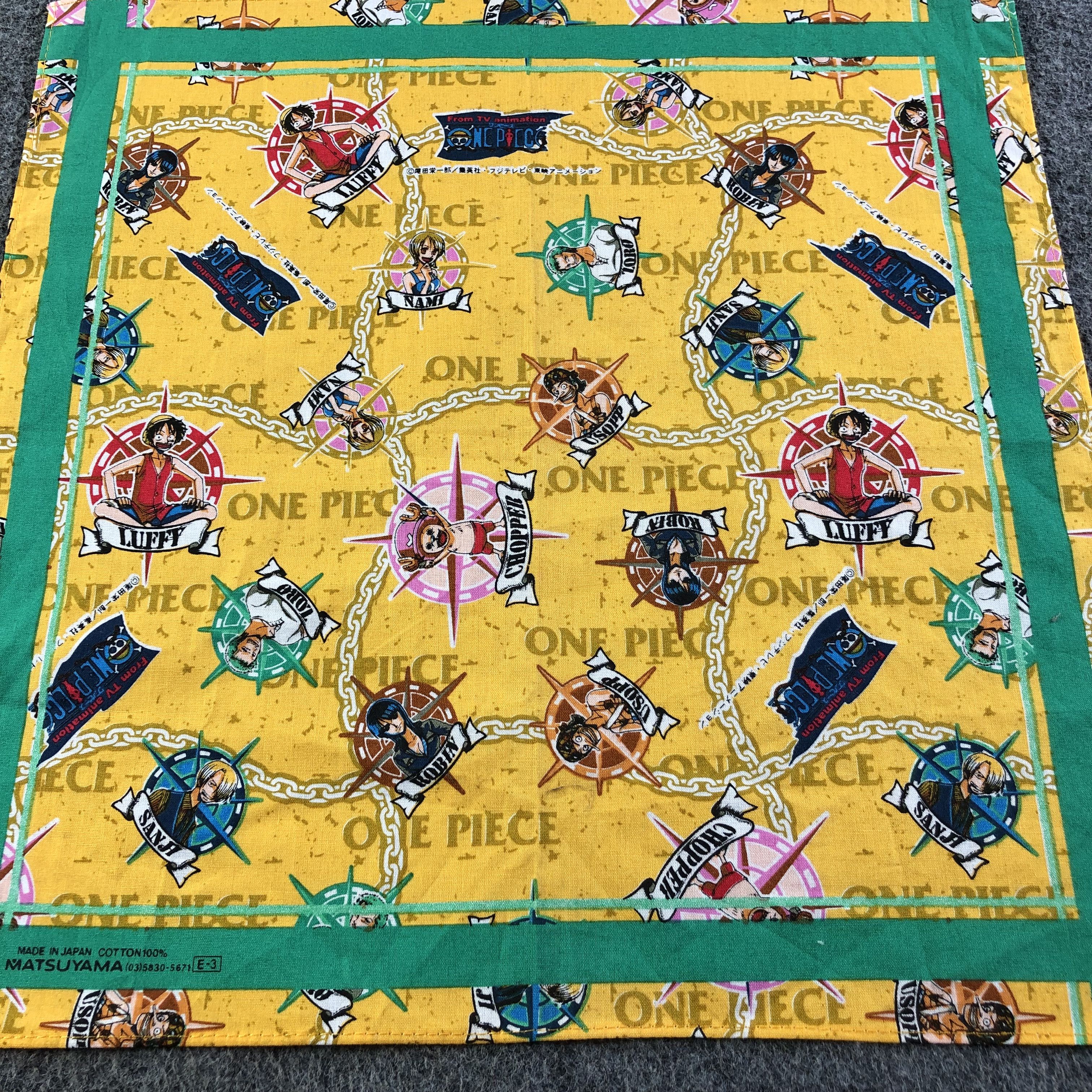 Anime × Japanese Brand × One Piece One Piece Handkerchief Bandana Neckerchief H2314 Size ONE SIZE - 5 Thumbnail