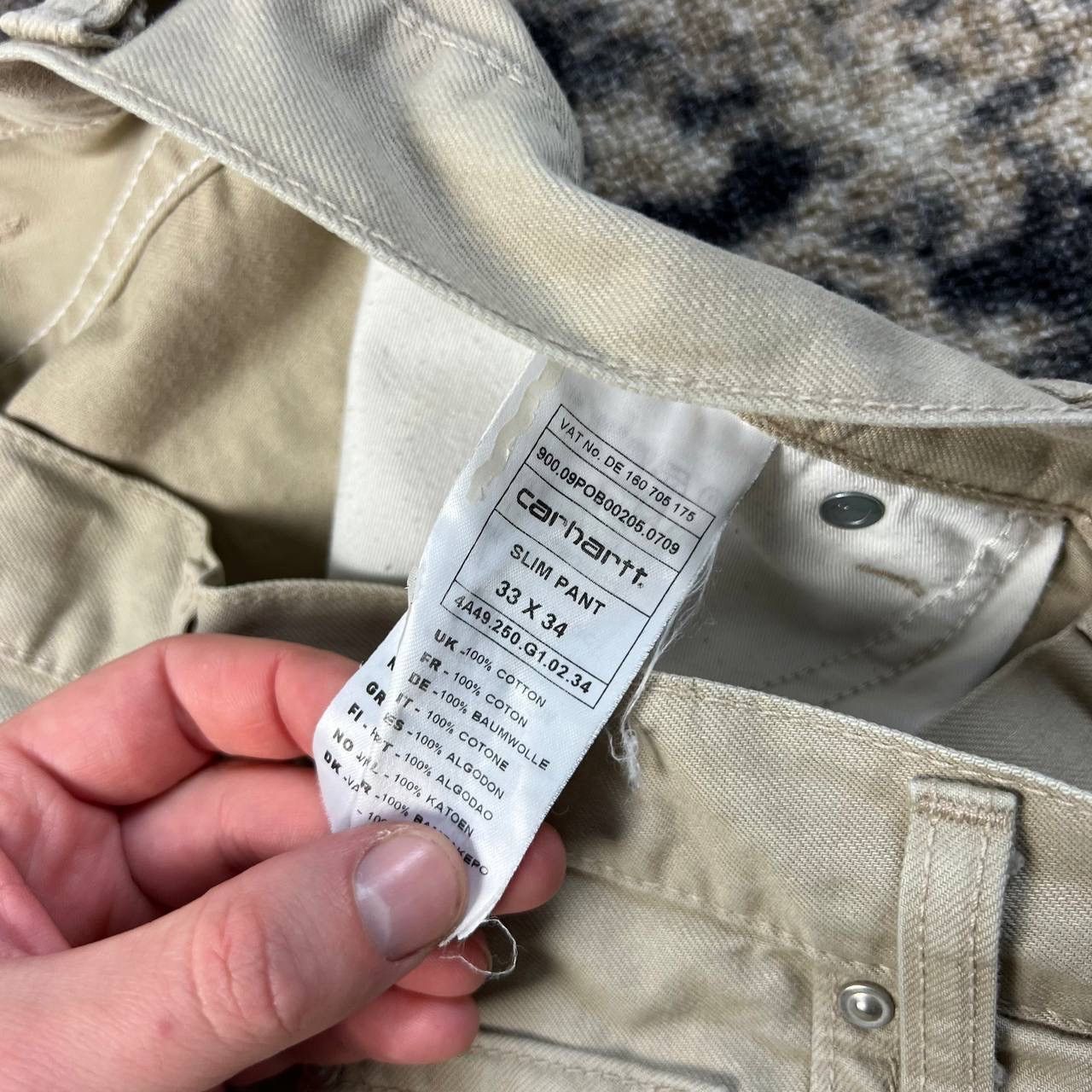 Carhartt Pocket Logo Vintage Y2K Pants Streetwear Style