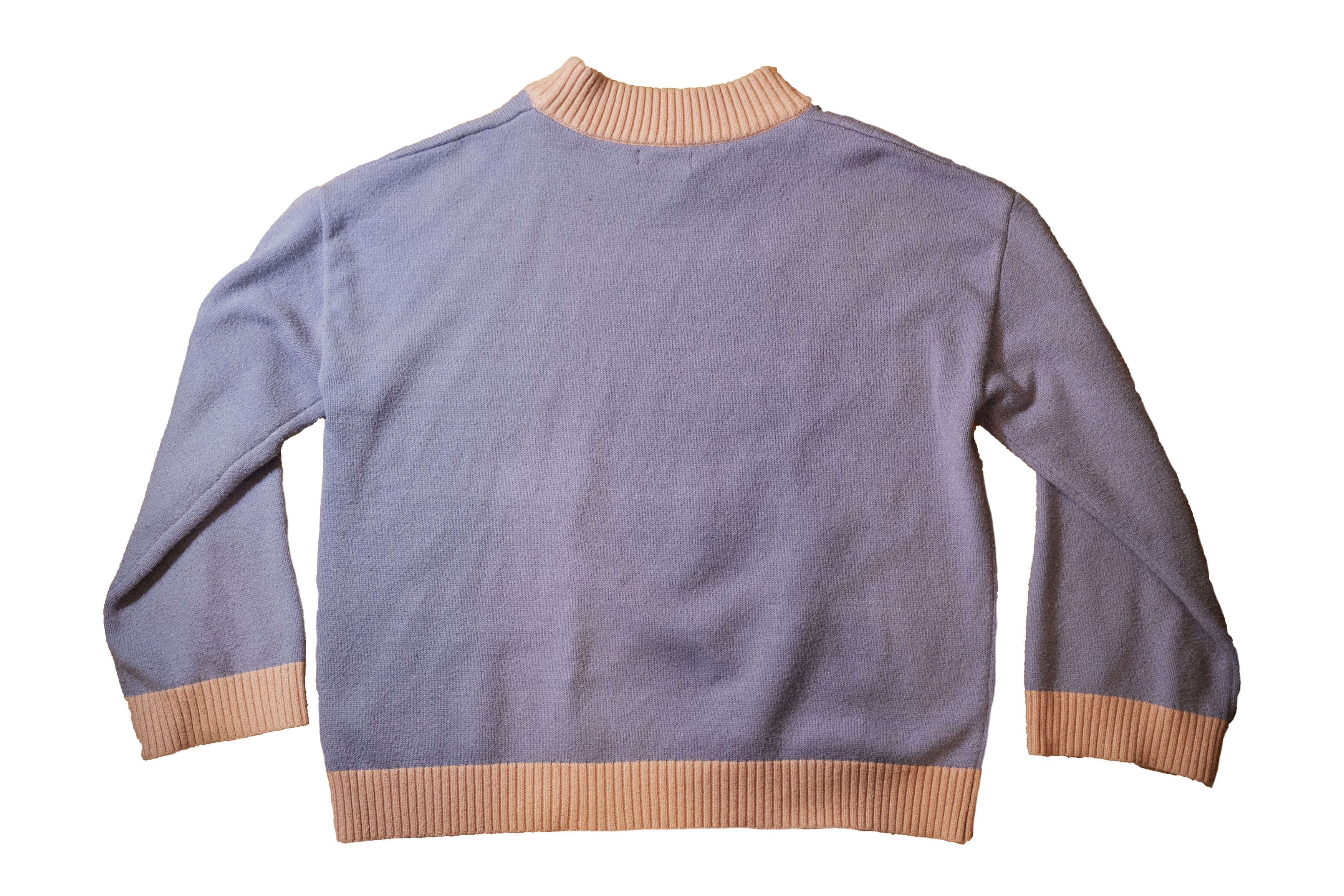 Vintage An Appendage Heart Knit sweater Size US M / EU 48-50 / 2 - 2 Thumbnail