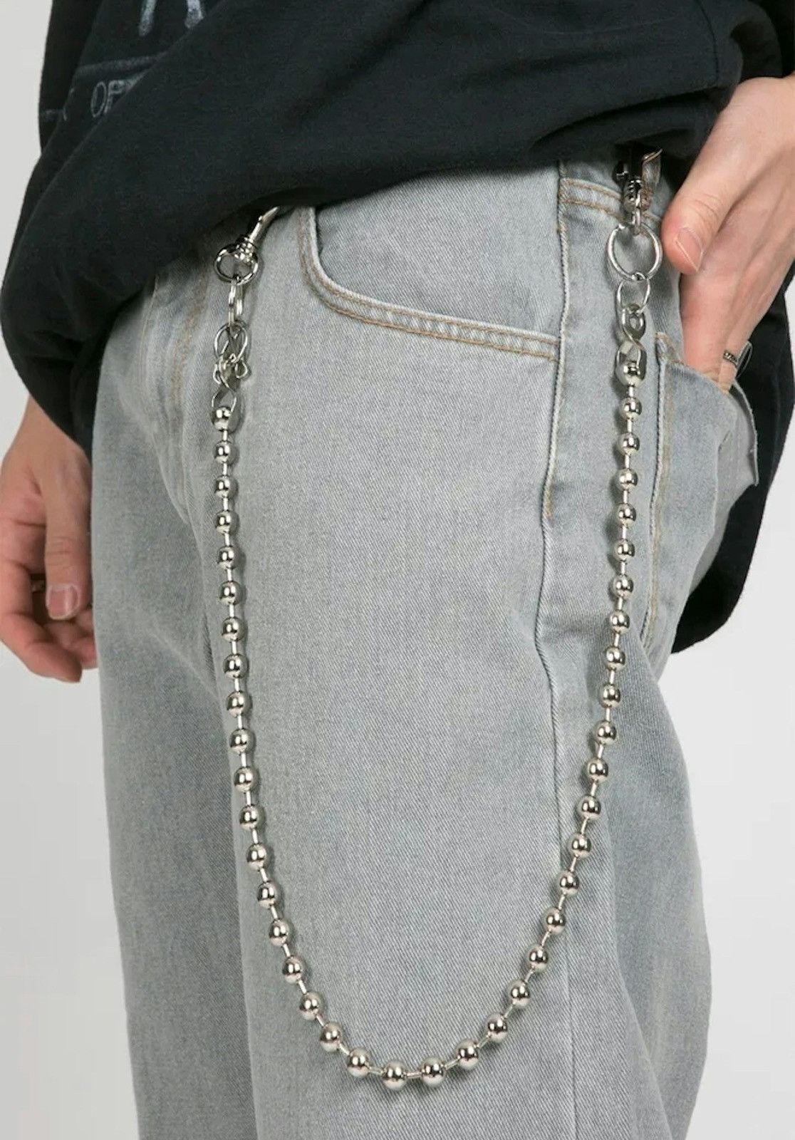 Jewelry Ball Wallet Pocket Chain Size ONE SIZE - 1 Thumbnail