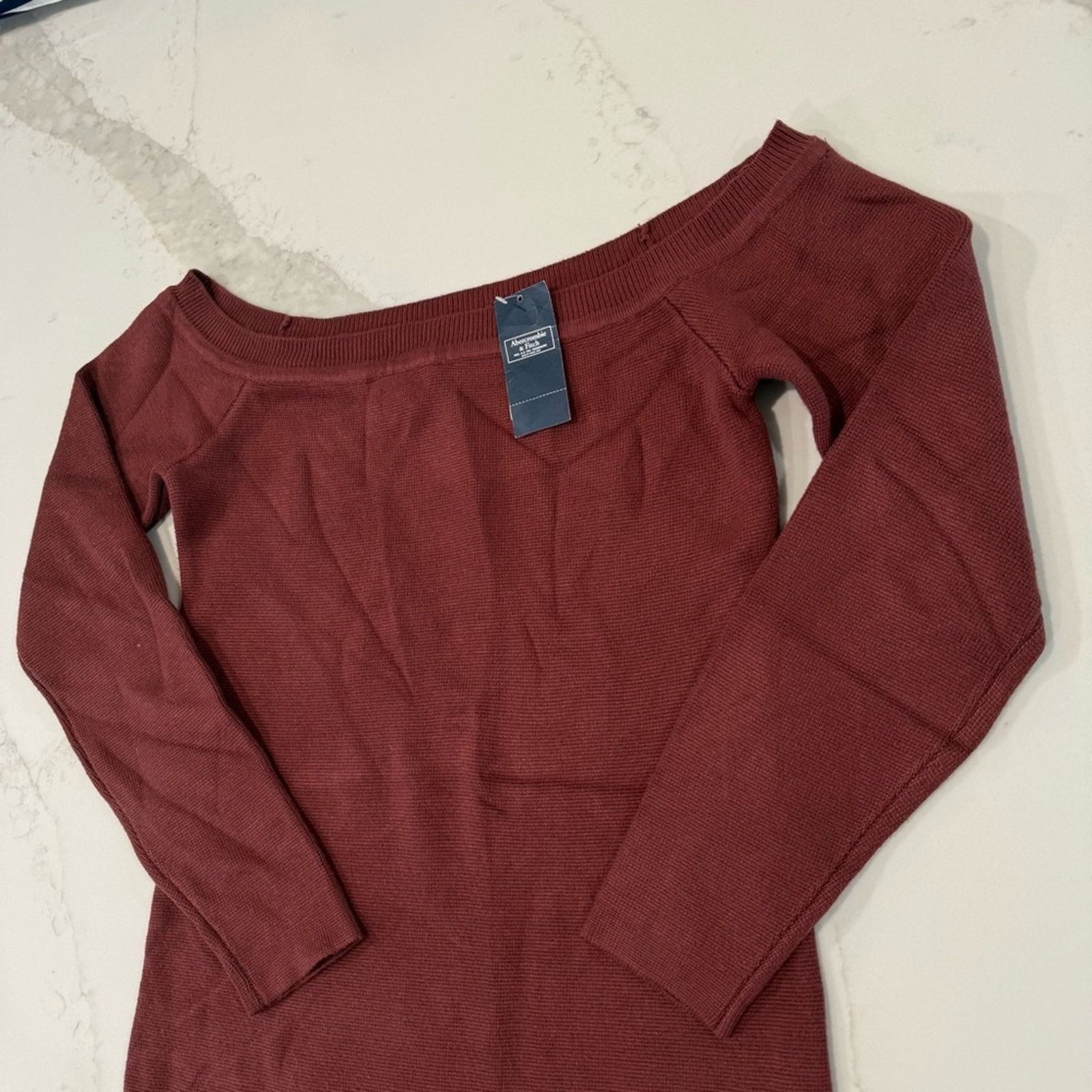 Abercrombie & Fitch Abercrombie & Fitch NWT Off Shoulder Sweater Dress Womens M Size M / US 6-8 / IT 42-44 - 5 Thumbnail