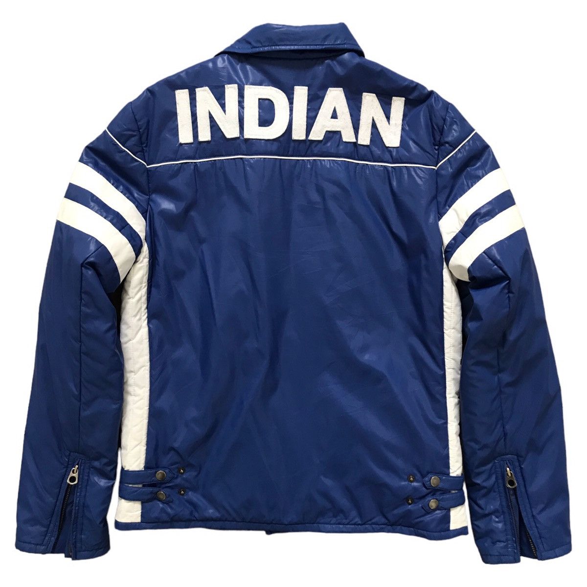 Indian Motorcycle Indian Motorcycles Blue Lightweight Quilted Jacket Size US M / EU 48-50 / 2 - 1 Thumbnail