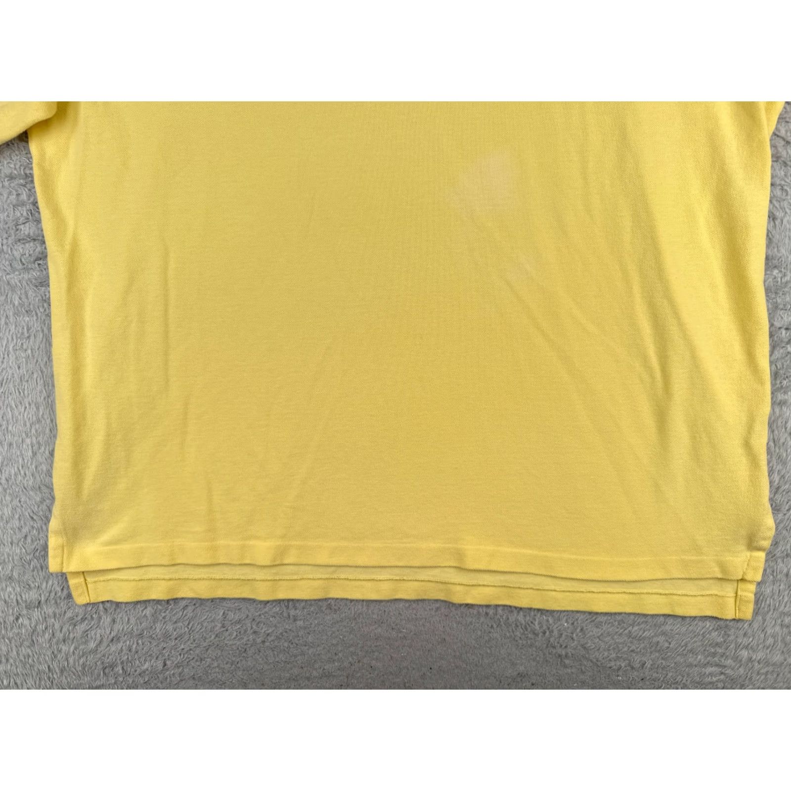 Ralph Lauren VINTAGE Polo Golf Shirt Men 2XL Yellow Short Sleeve Cotton Golfer READ Size US XXL / EU 58 / 5 - 5 Thumbnail