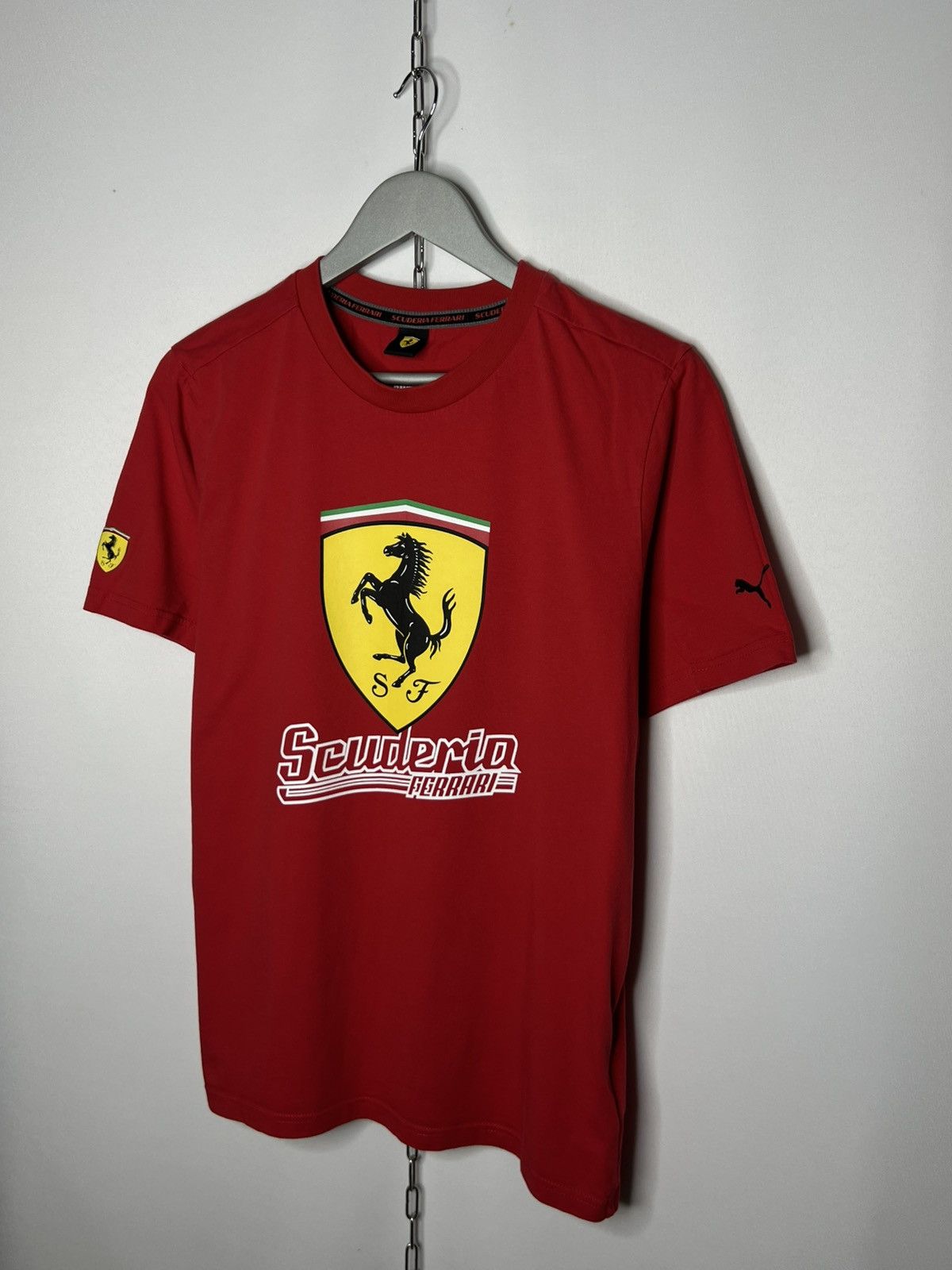 Puma Puma Scuderia Ferrari Official Big Logo T-Shirt Tee Size US M / EU 48-50 / 2 - 2 Thumbnail