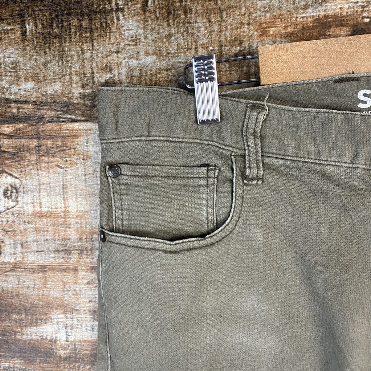 Japanese Brand DL Scot Inc Green Cargo Multipocket Pants #C1221 Size US 32 / EU 48 - 7 Thumbnail