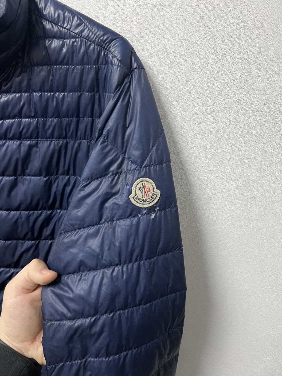 Moncler Moncler Jacket Blue Size US M / EU 48-50 / 2 - 2 Thumbnail