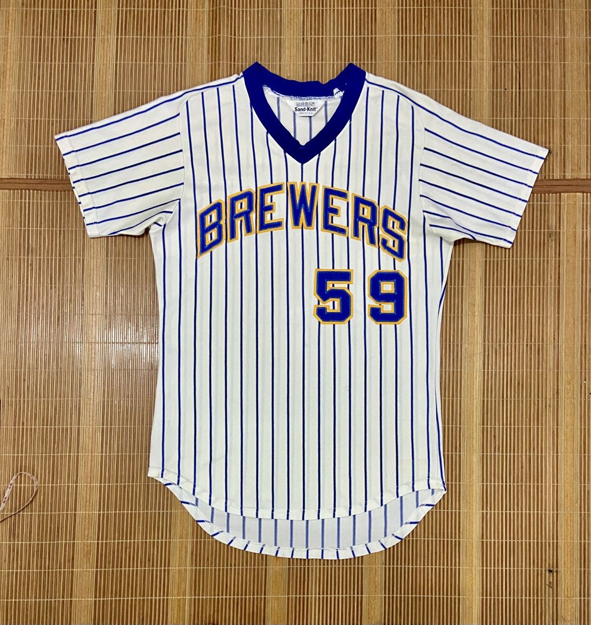 Other VINTAGE Milwaukee Brewers Baseball Jersey Size US L / EU 52-54 / 3 - 1 Thumbnail