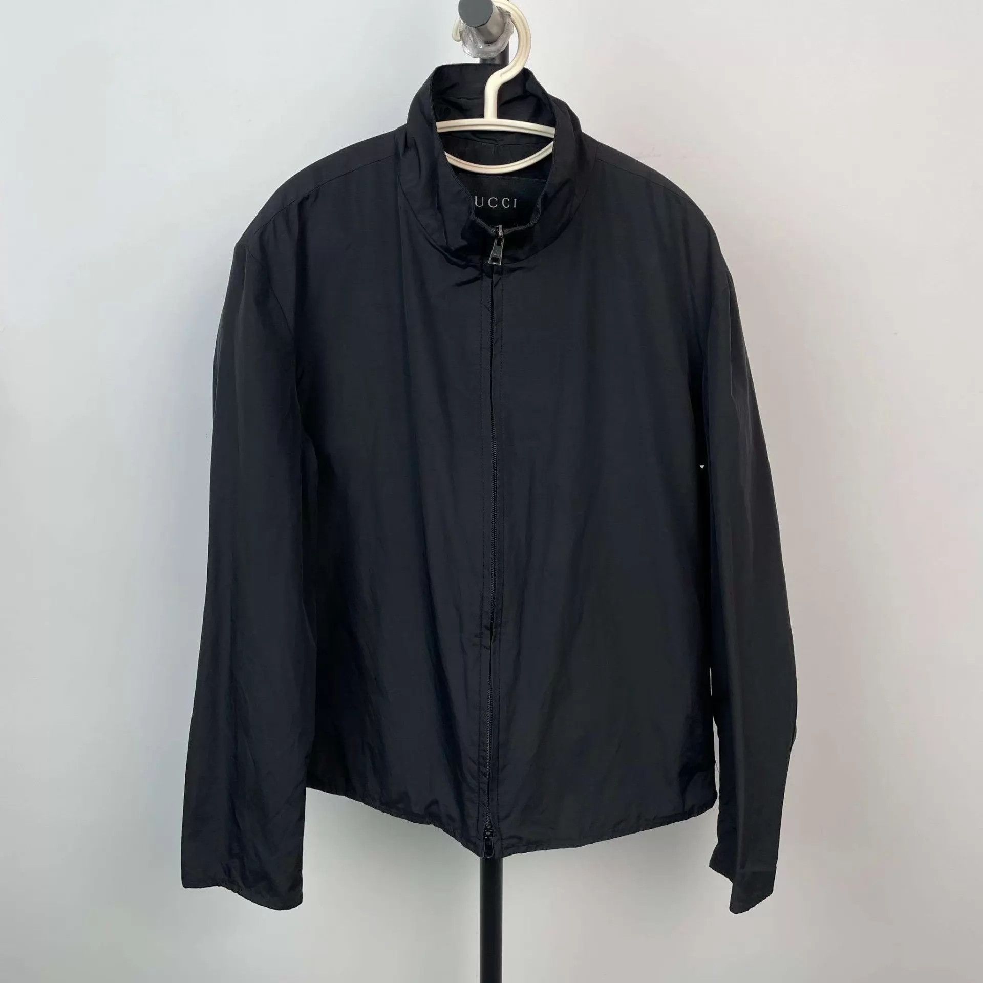 Gucci Gucci fiber shiny men's black 50 jacket Size US M / EU 48-50 / 2 - 1 Thumbnail