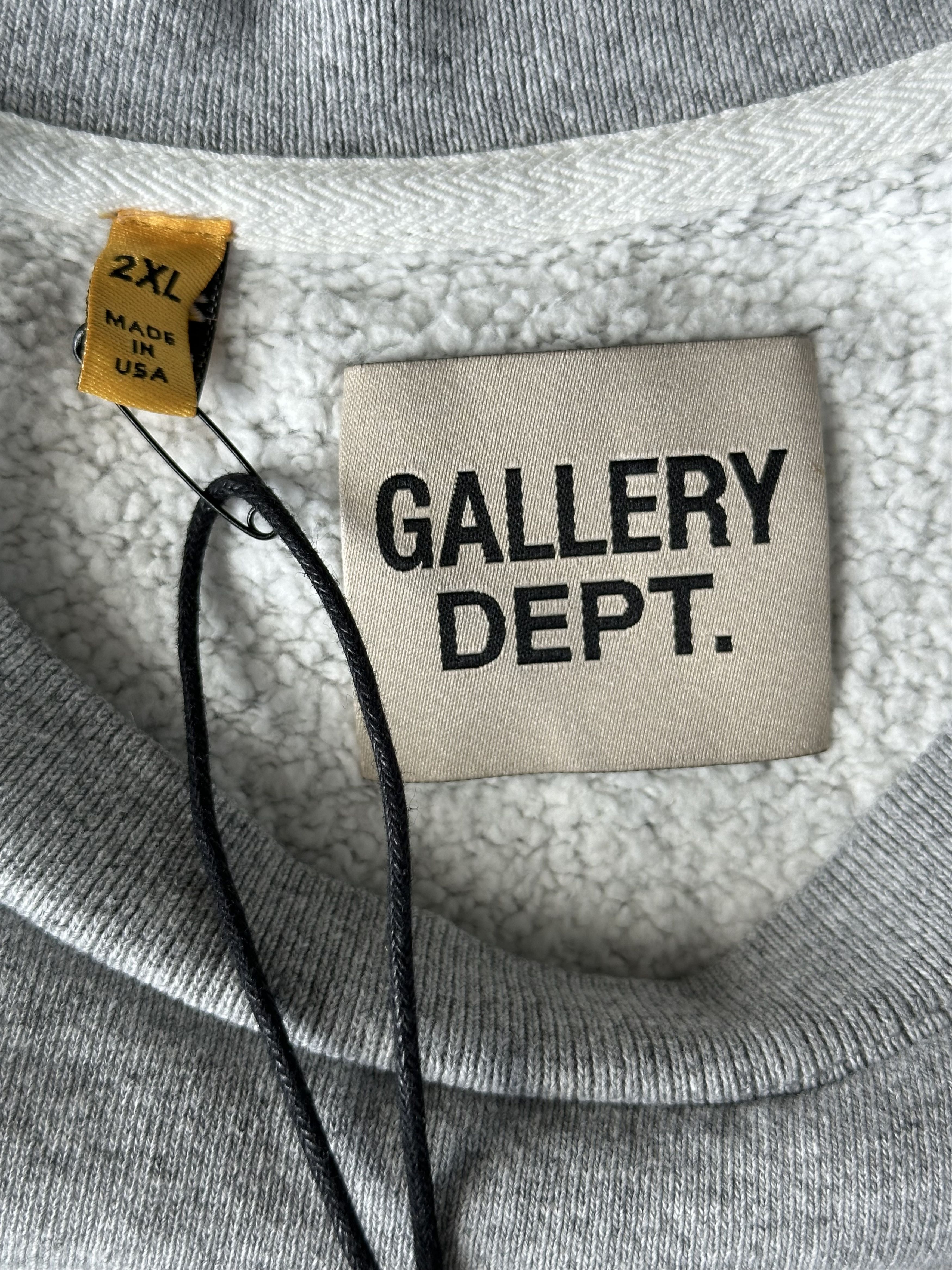 Gallery Dept. Gallery Dept Grey & Blue Art Dept Sweater Size US XXL / EU 58 / 5 - 3 Thumbnail