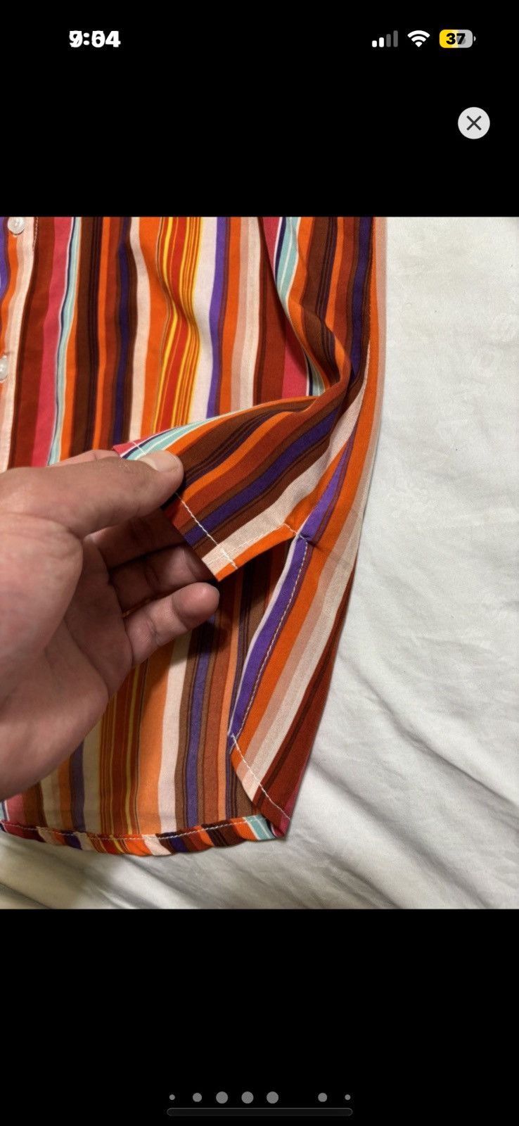 Vintage ***FINAL DROP***RARE 90s COLOUR BLOCK BUTTON UP S-M Size US M / EU 48-50 / 2 - 7 Thumbnail