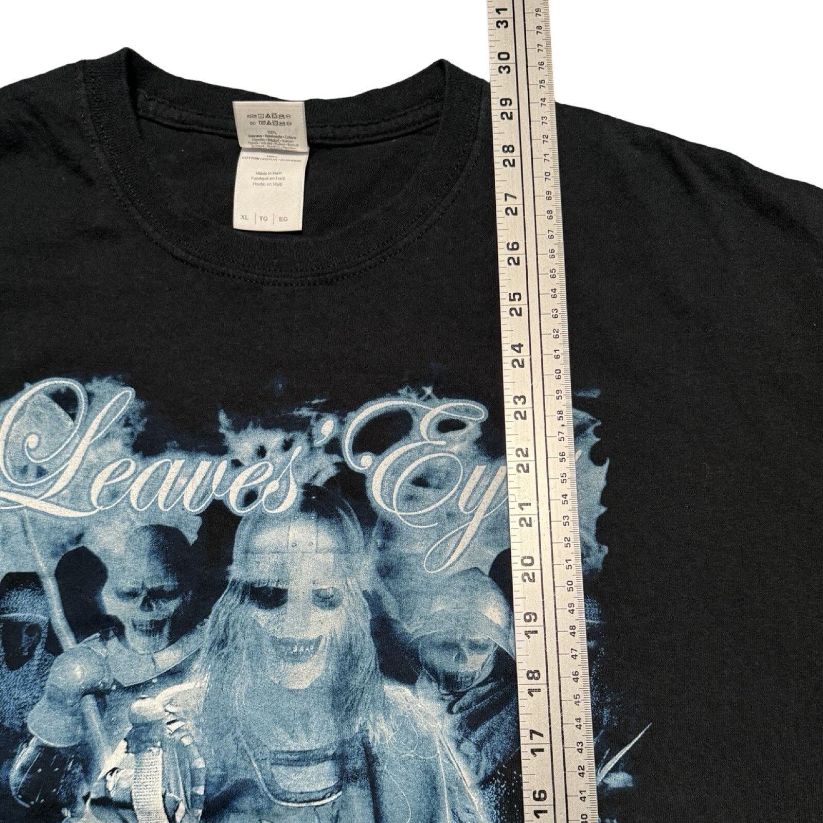 Vintage Vtg Y2K Leaves' Eyes Spirits Masquerade T Shirt XL Metal Size US XL / EU 56 / 4 - 5 Thumbnail