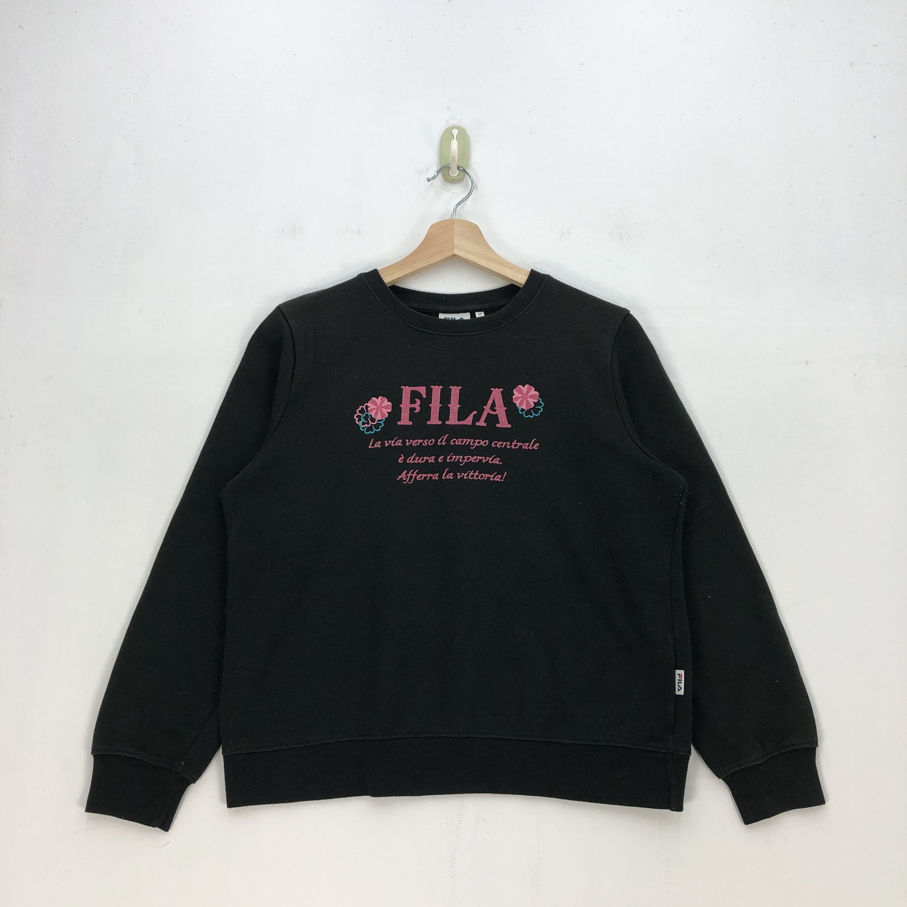 Fila × Vintage Fila Sweater Fila Sweatshirt Fila Jumper Fila Pullover Size US M / EU 48-50 / 2 - 1 Thumbnail
