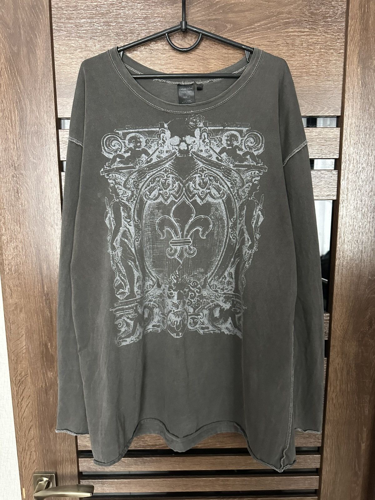 Number (N)ine Number (N)Ine Vintage Long Sleeve T-Shirt Japanese Size US XL / EU 56 / 4 - 3 Thumbnail