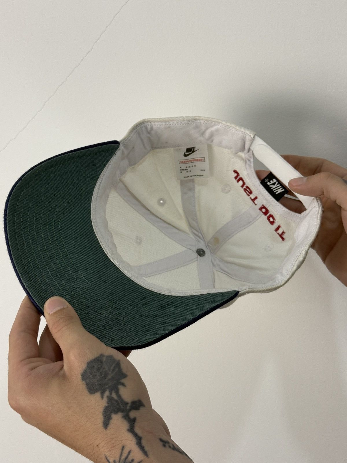 Nike Vintage Nike Hat *new with tag Size ONE SIZE - 4 Thumbnail