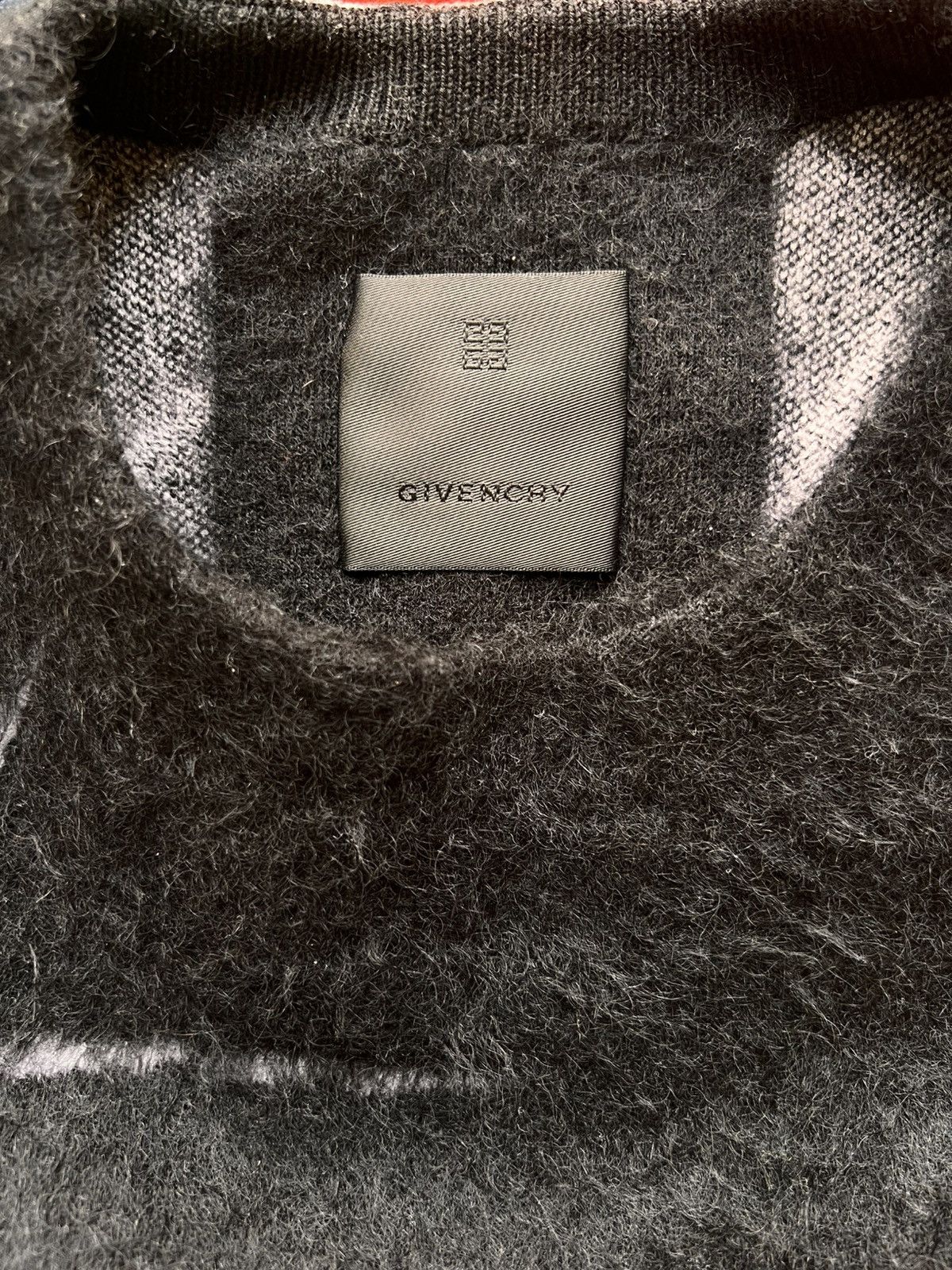 Givenchy Givenchy Spider Web Mohair Sweater Black net wool knitwear Size US L / EU 52-54 / 3 - 20 Thumbnail