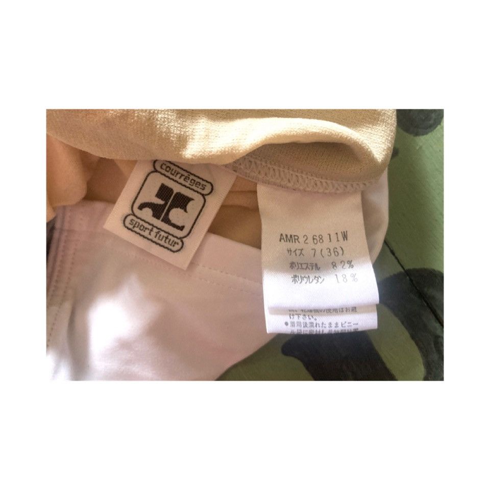 Courreges Vintage Courreges Jersey Top & Bottom Size XS / US 0-2 / IT 36-38 - 4 Thumbnail