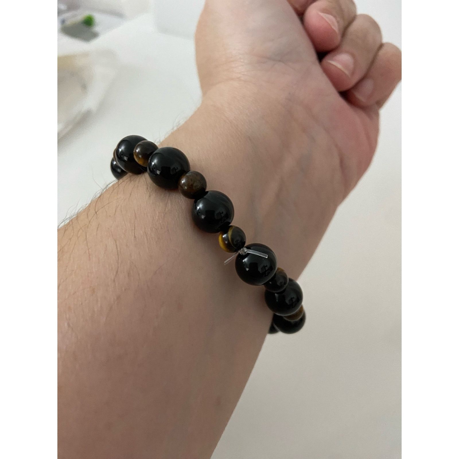 Handmade Onyx bracelet Size ONE SIZE - 2 Thumbnail