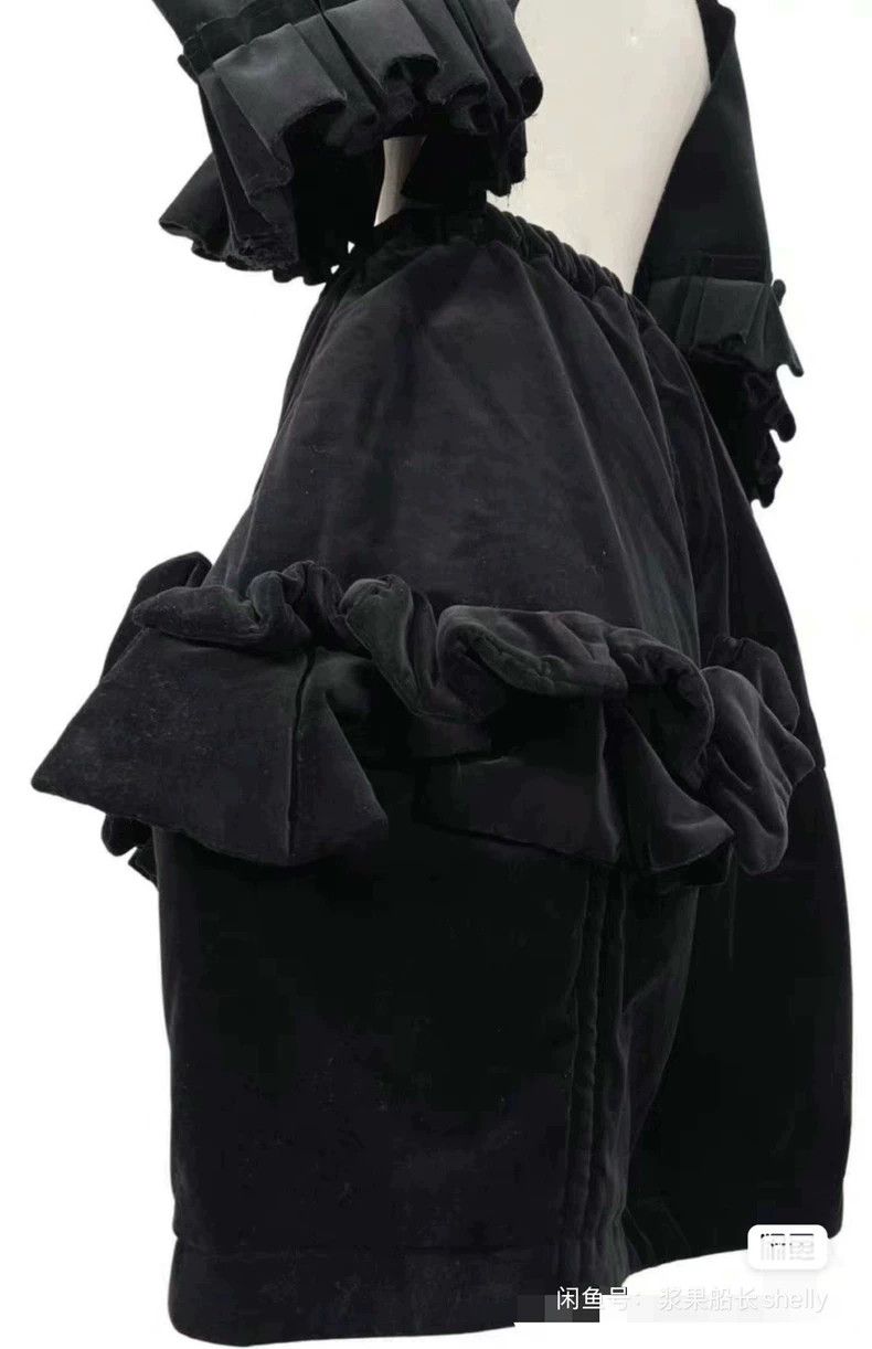 Comme des Garcons Comme Des Garcons size S Three-dimensional bow lace lanter Size 23" - 4 Thumbnail