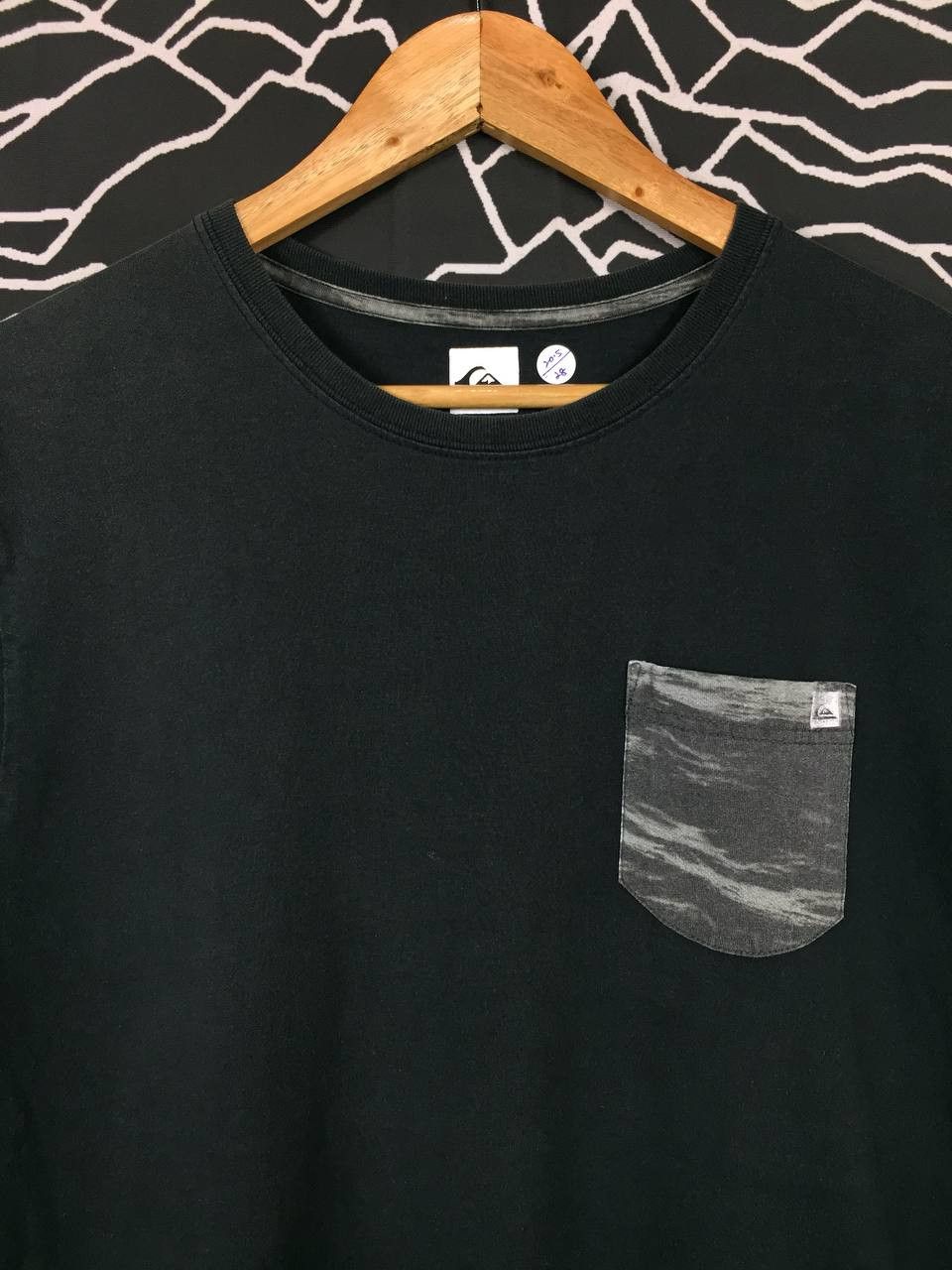 Quiksilver Quiksilver Boardriding Company Big Logo Surfwear Pocket Tee Size US XL / EU 56 / 4 - 6 Thumbnail